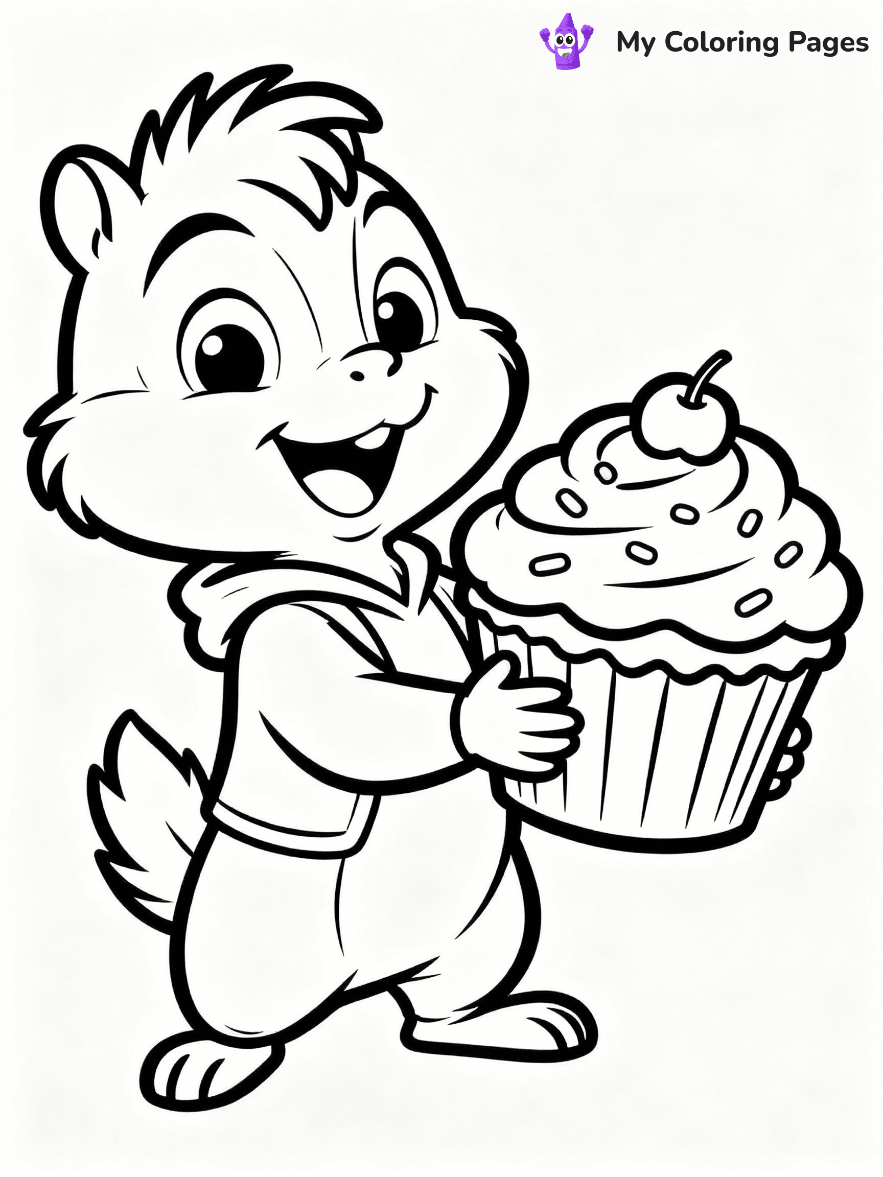 Alvin And The Chipmunks Coloring Pages - 23