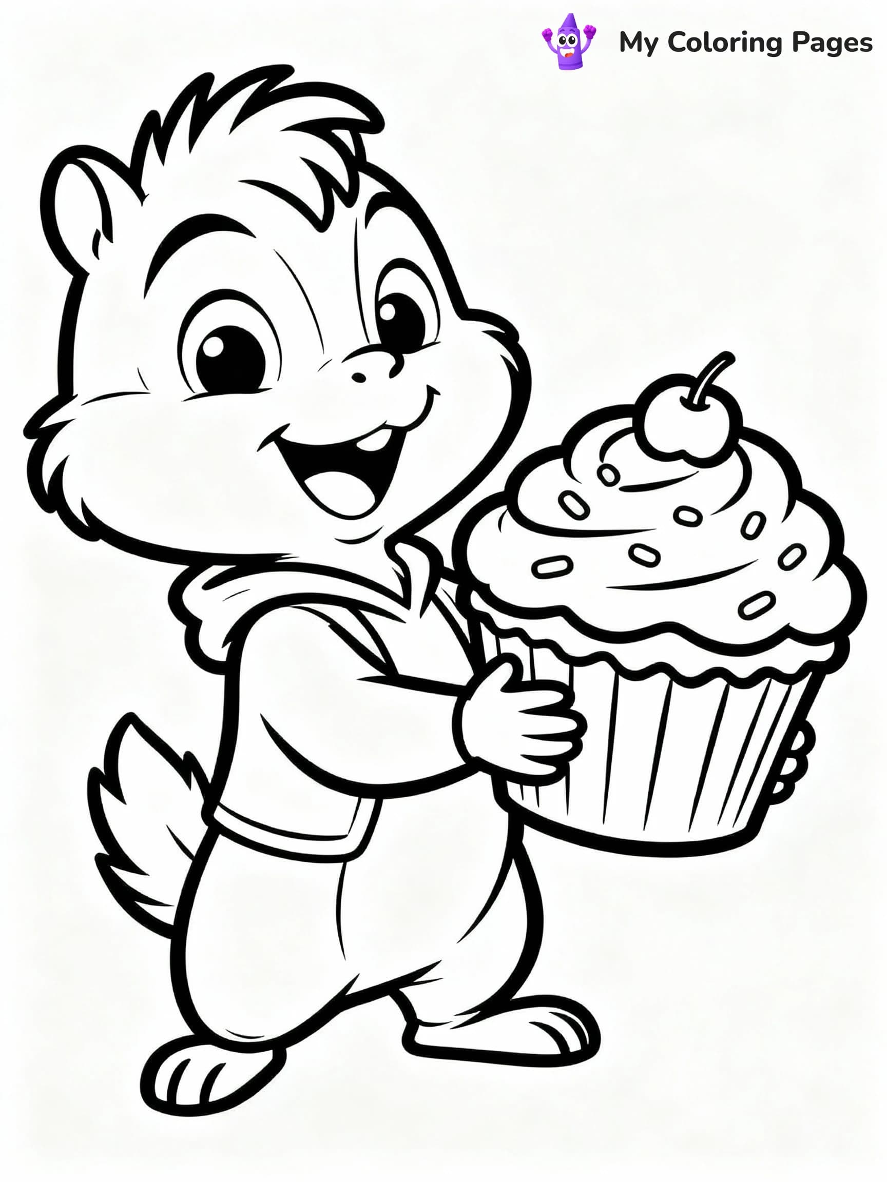 Alvin And The Chipmunks Coloring Pages - 23
