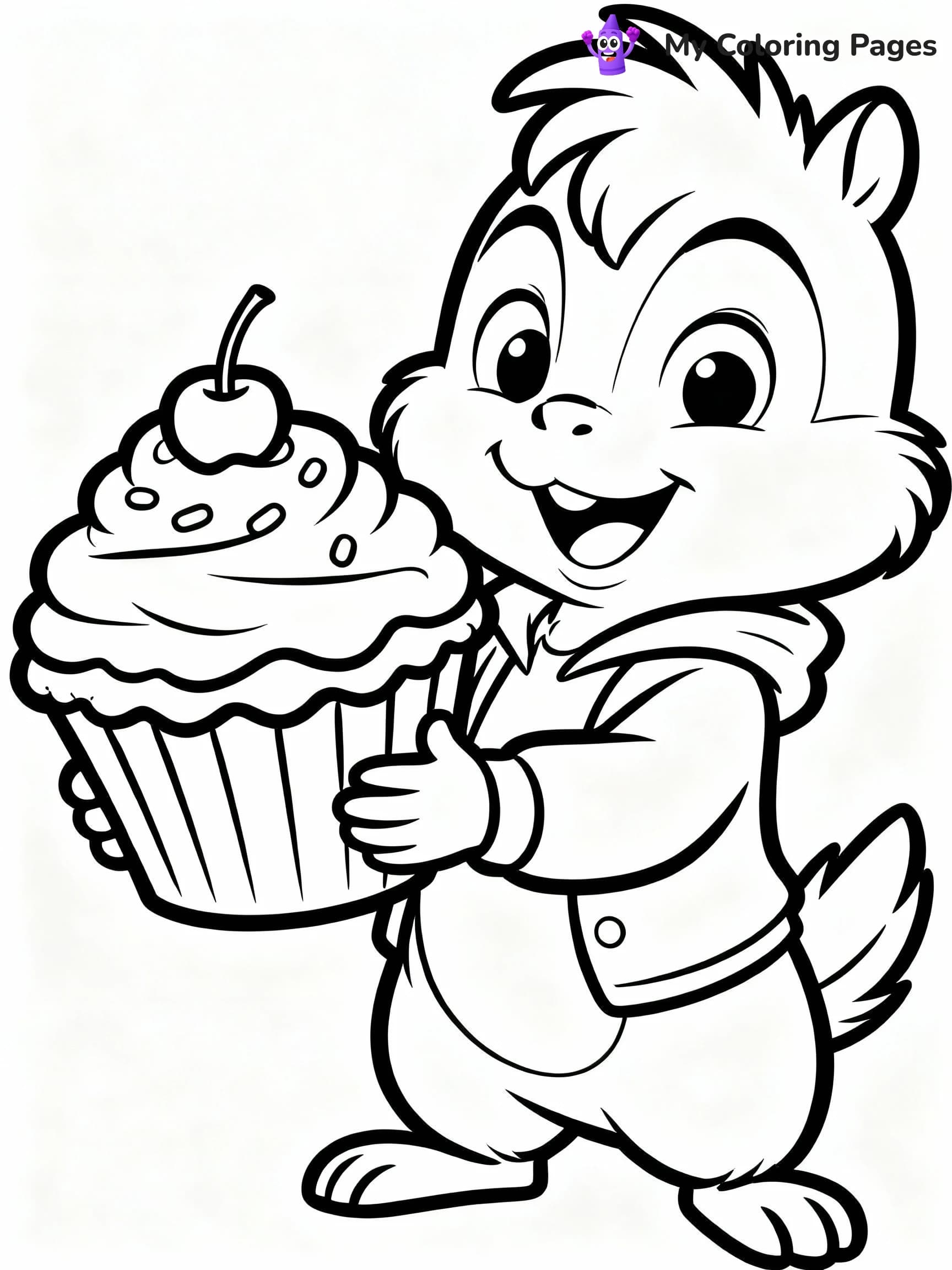 Alvin And The Chipmunks Coloring Pages - 18