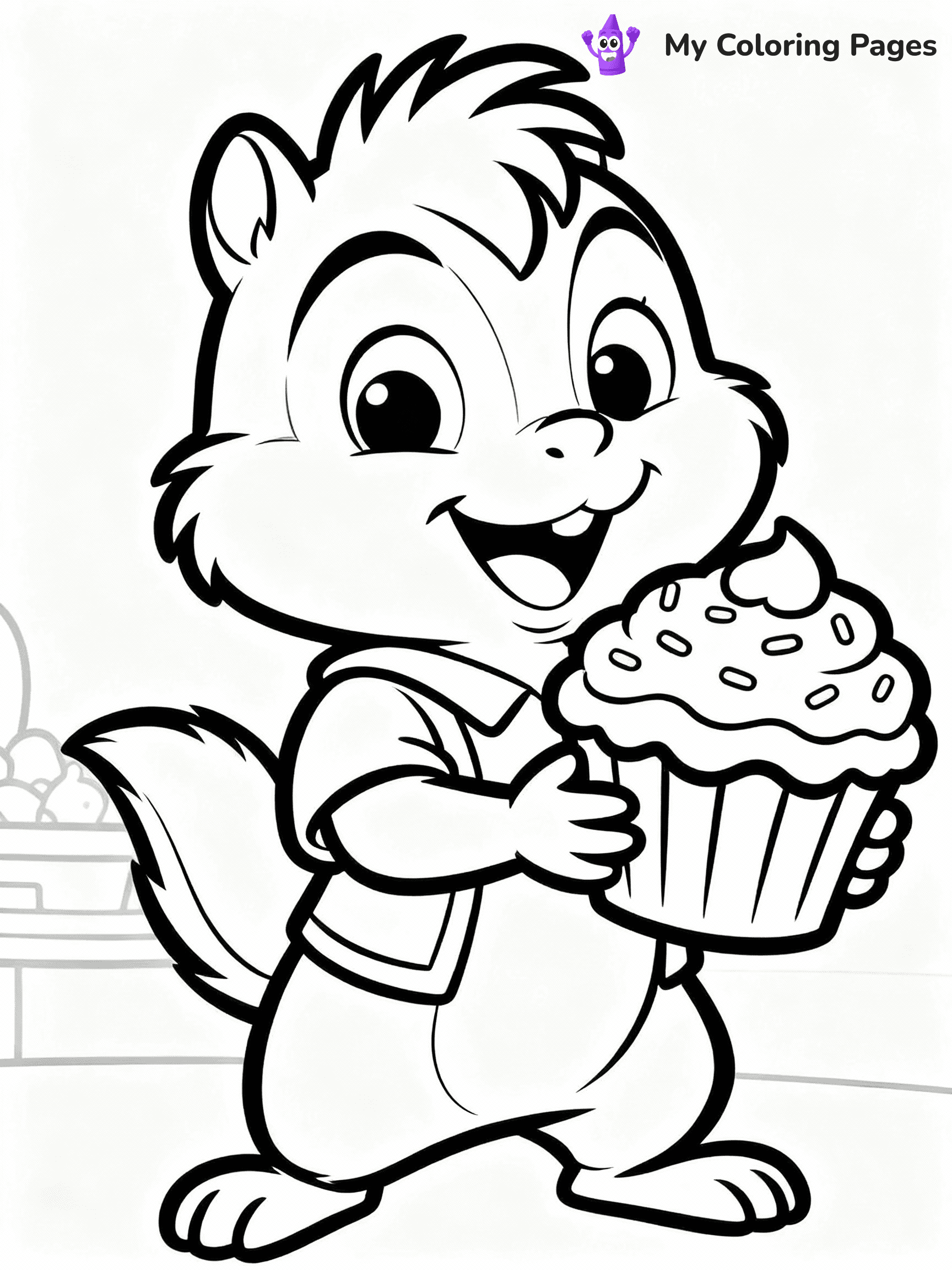 Alvin And The Chipmunks Coloring Pages - 17