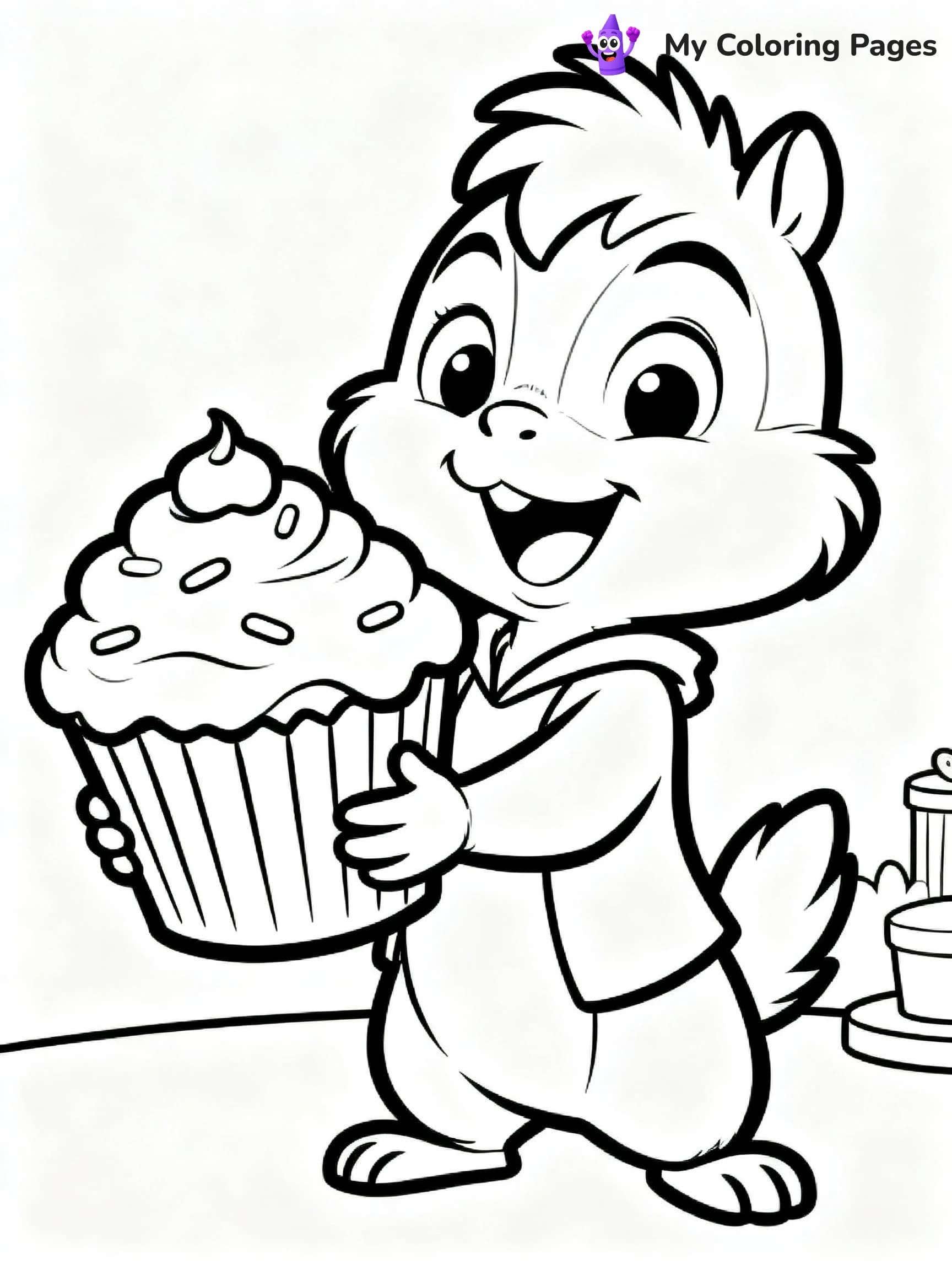 Alvin And The Chipmunks Coloring Pages - 16