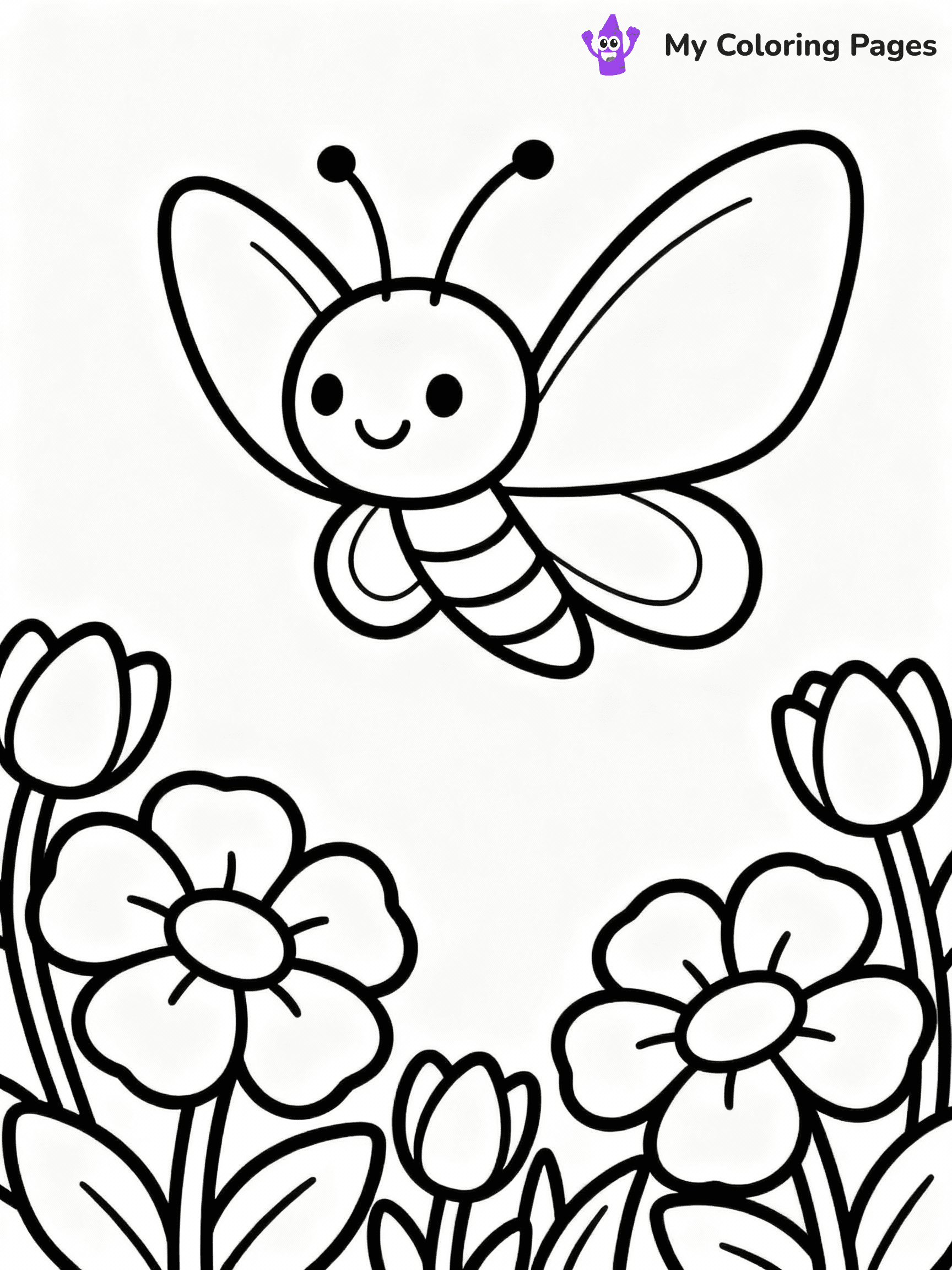 ⚠️ CRITICAL REQUIREMENT - ABSOLUTE BLACK AND WHITE ONLY ⚠️
This MUST be a BLACK AND WHITE line drawing ONLY. NO COLORS whatsoever.
- ONLY pure black lines (#000000) on pure white background (#FFFFFF)
- ABSOLUTELY NO colors, NO shading, NO gradients, NO grayscale
- If there are ANY colors in the output, the image is REJECTED
- This is a COLORING PAGE - meant to be COLORED IN by children
- The output must be UNCOLORED line art ready for coloring
⚠️ SUBJECT TO DRAW: Flutter the Butterfly from Smiling Critters in playful cartoon style, fluttering above flowers, wings spread wide
(REMEMBER: Output must be BLACK AND WHITE line art only, NOT colored!)
# COLORING PAGE: BLACK OUTLINES ONLY - WHITE BACKGROUND MANDATORY
Create a **coloring book page** using EXACTLY two values: black lines, white space.
## NON-NEGOTIABLE BINARY RULES
- **ONLY #000000 (black) and #FFFFFF (white)** - NO other values exist
- **EVERY PIXEL = BLACK OR WHITE** - no gray/shading/antialiasing
- **WHITE BACKGROUND MANDATORY** - entire canvas stays white
- **ALL SHAPES HOLLOW** - everything is empty outlines waiting to be colored
- **FORBIDDEN:** fills, shading, gradients, patterns, textures, colors
- **NO SOLID REGIONS** - if it's not a thin line, it's wrong
## Universal Line Standards
- Black outlines ONLY - thin, uniform weight
- Every shape completely empty inside
- Closed contours suitable for coloring
- Simple flat illustration - zero depth/3D/realism
- **Style:** Whimsical Doodle Art Alley - rounded, friendly outlines (unless specified)
## Everything = Outline Only
- Characters/animals: hollow shapes
- Objects/clothing: empty contours
- Backgrounds/scenery: line work only
- Natural elements: outlined forms
- Dark/night areas: don't exist (use outlined symbols)
- Textures/patterns: convert to simple lines
## The Test
Can a child color EVERY white space with crayons? If any area is pre-filled/shaded/gray or colored in, it FAILS. Every shape must be waiting to receive color.
**FINAL OUTPUT**: Binary coloring page. Black lines define shapes. White spaces ready for coloring. Nothing else exists. No exceptions. Print-ready.
⚠️ FINAL REMINDER: Draw the subject "Flutter the Butterfly from Smiling Critters in playful cartoon style, fluttering above flowers, wings spread wide" as BLACK AND WHITE line art. Zero colors in output.