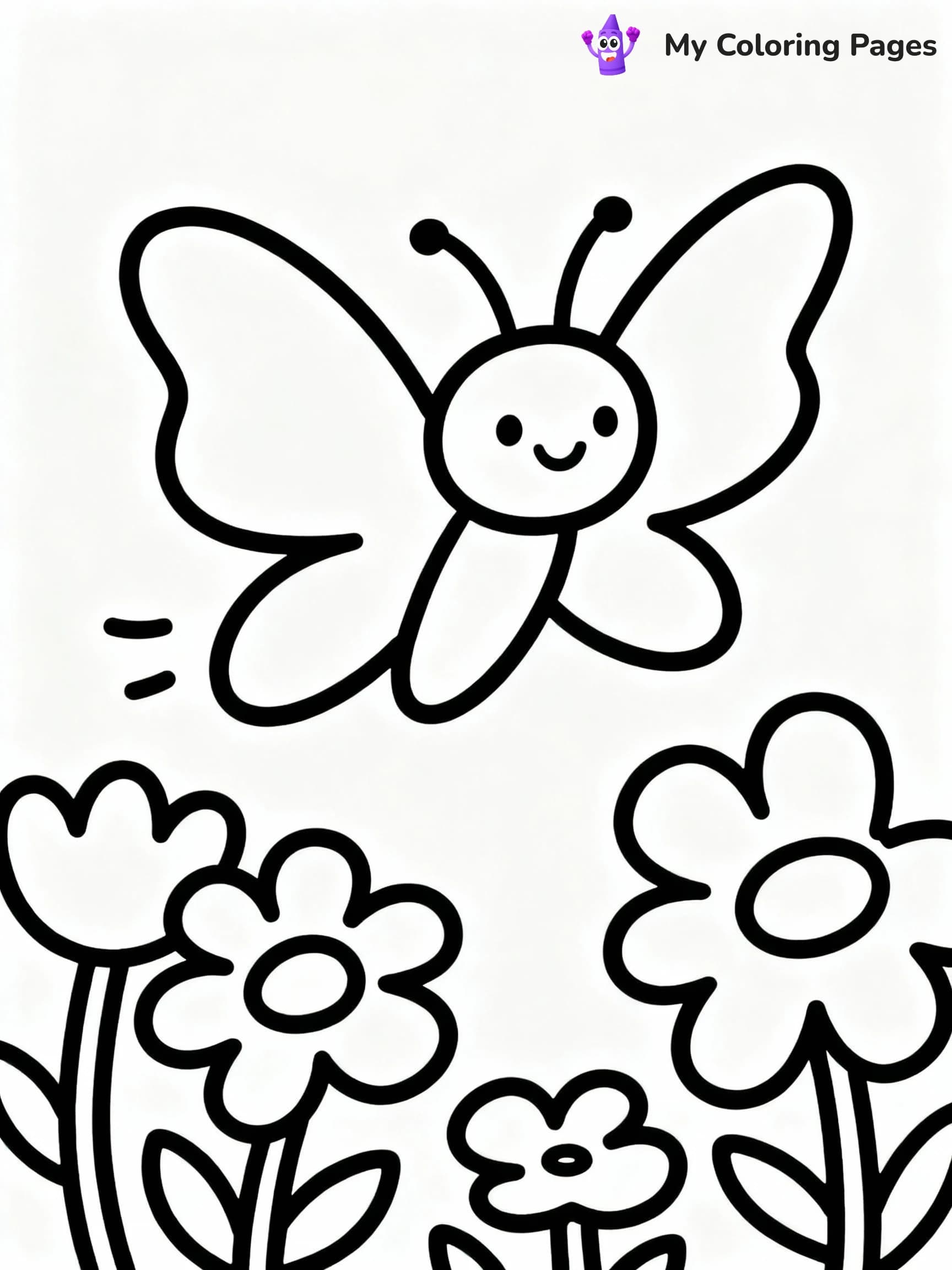 Smiling Critters Coloring Pages - 23
