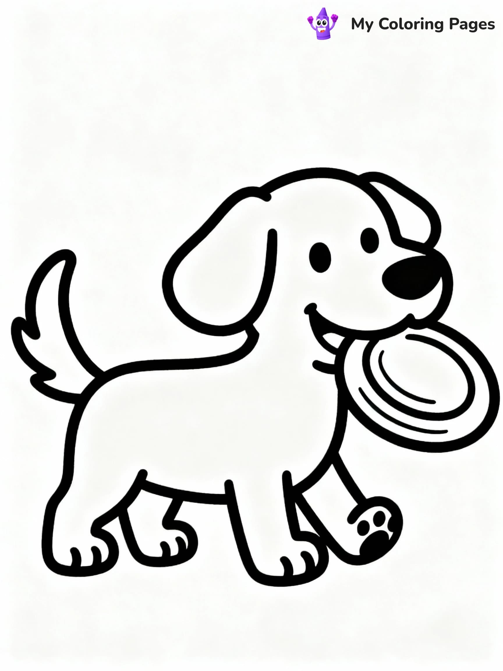 Smiling Critters Coloring Pages - 17