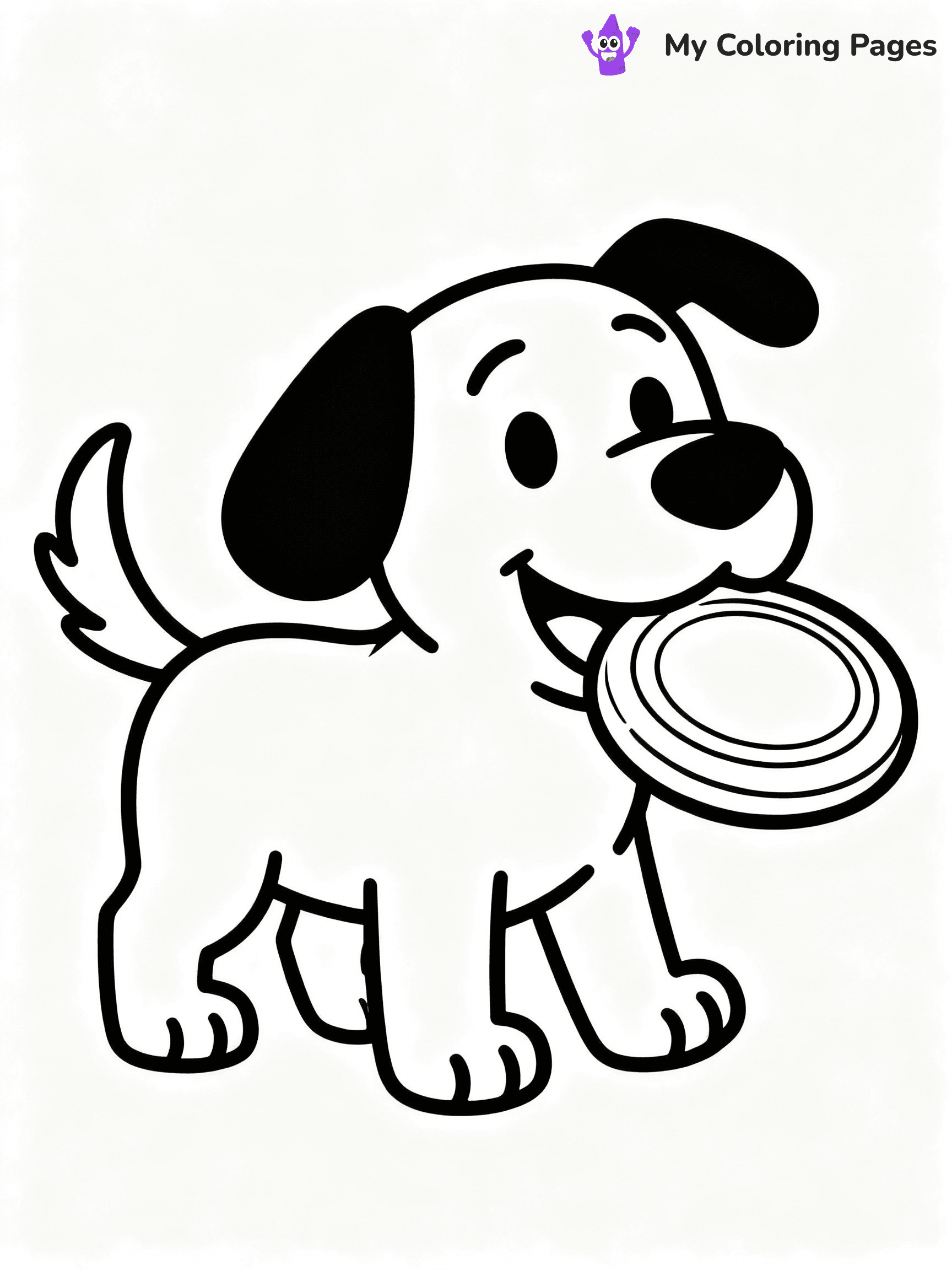 ⚠️ CRITICAL REQUIREMENT - ABSOLUTE BLACK AND WHITE ONLY ⚠️
This MUST be a BLACK AND WHITE line drawing ONLY. NO COLORS whatsoever.
- ONLY pure black lines (#000000) on pure white background (#FFFFFF)
- ABSOLUTELY NO colors, NO shading, NO gradients, NO grayscale
- If there are ANY colors in the output, the image is REJECTED
- This is a COLORING PAGE - meant to be COLORED IN by children
- The output must be UNCOLORED line art ready for coloring
⚠️ SUBJECT TO DRAW: Paws the Puppy from the Smiling Critters (Poppy Playtime) in cheerful cartoon style, wagging tail, holding a frisbee in mouth
(REMEMBER: Output must be BLACK AND WHITE line art only, NOT colored!)
# COLORING PAGE: BLACK OUTLINES ONLY - WHITE BACKGROUND MANDATORY
Create a **coloring book page** using EXACTLY two values: black lines, white space.
## NON-NEGOTIABLE BINARY RULES
- **ONLY #000000 (black) and #FFFFFF (white)** - NO other values exist
- **EVERY PIXEL = BLACK OR WHITE** - no gray/shading/antialiasing
- **WHITE BACKGROUND MANDATORY** - entire canvas stays white
- **ALL SHAPES HOLLOW** - everything is empty outlines waiting to be colored
- **FORBIDDEN:** fills, shading, gradients, patterns, textures, colors
- **NO SOLID REGIONS** - if it's not a thin line, it's wrong
## Universal Line Standards
- Black outlines ONLY - thin, uniform weight
- Every shape completely empty inside
- Closed contours suitable for coloring
- Simple flat illustration - zero depth/3D/realism
- **Style:** Whimsical Doodle Art Alley - rounded, friendly outlines (unless specified)
## Everything = Outline Only
- Characters/animals: hollow shapes
- Objects/clothing: empty contours
- Backgrounds/scenery: line work only
- Natural elements: outlined forms
- Dark/night areas: don't exist (use outlined symbols)
- Textures/patterns: convert to simple lines
## The Test
Can a child color EVERY white space with crayons? If any area is pre-filled/shaded/gray or colored in, it FAILS. Every shape must be waiting to receive color.
**FINAL OUTPUT**: Binary coloring page. Black lines define shapes. White spaces ready for coloring. Nothing else exists. No exceptions. Print-ready.
⚠️ FINAL REMINDER: Draw the subject "Paws the Puppy from the Smiling Critters (Poppy Playtime) in cheerful cartoon style, wagging tail, holding a frisbee in mouth" as BLACK AND WHITE line art. Zero colors in output.