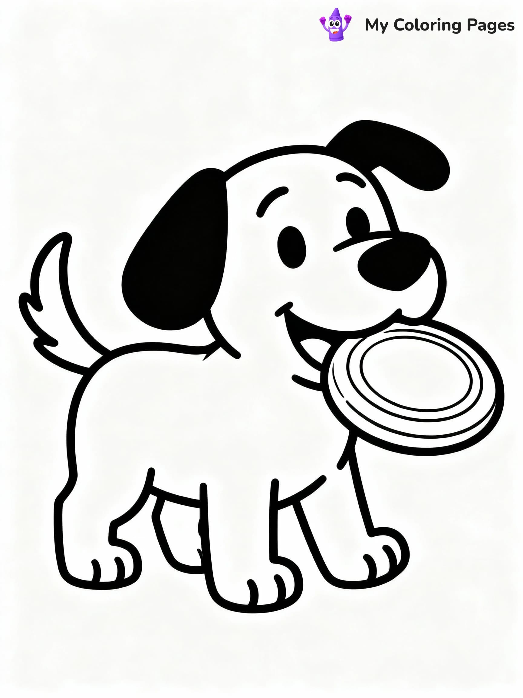 Smiling Critters Coloring Pages - 13