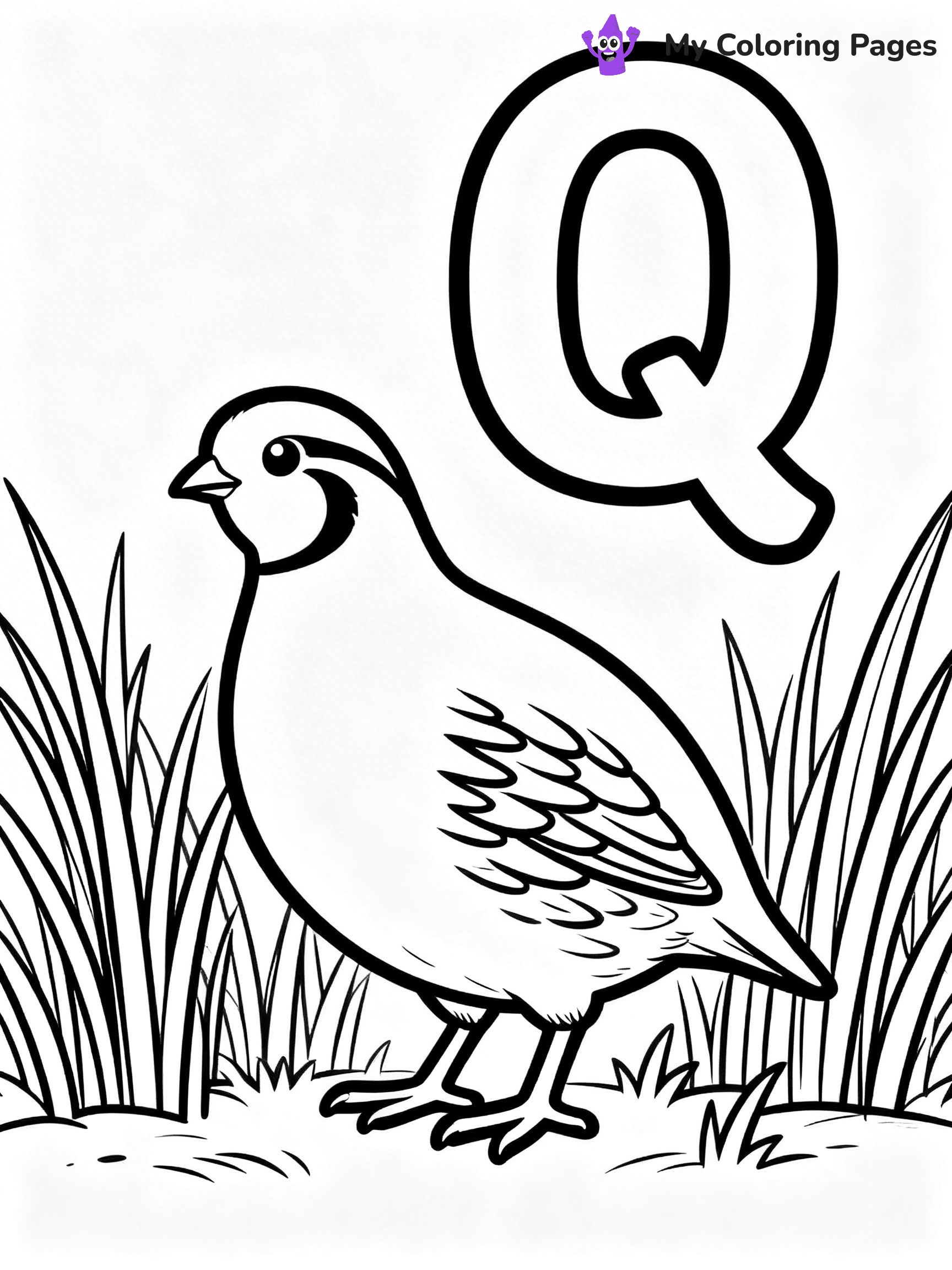 Letter Q Coloring Pages - 30