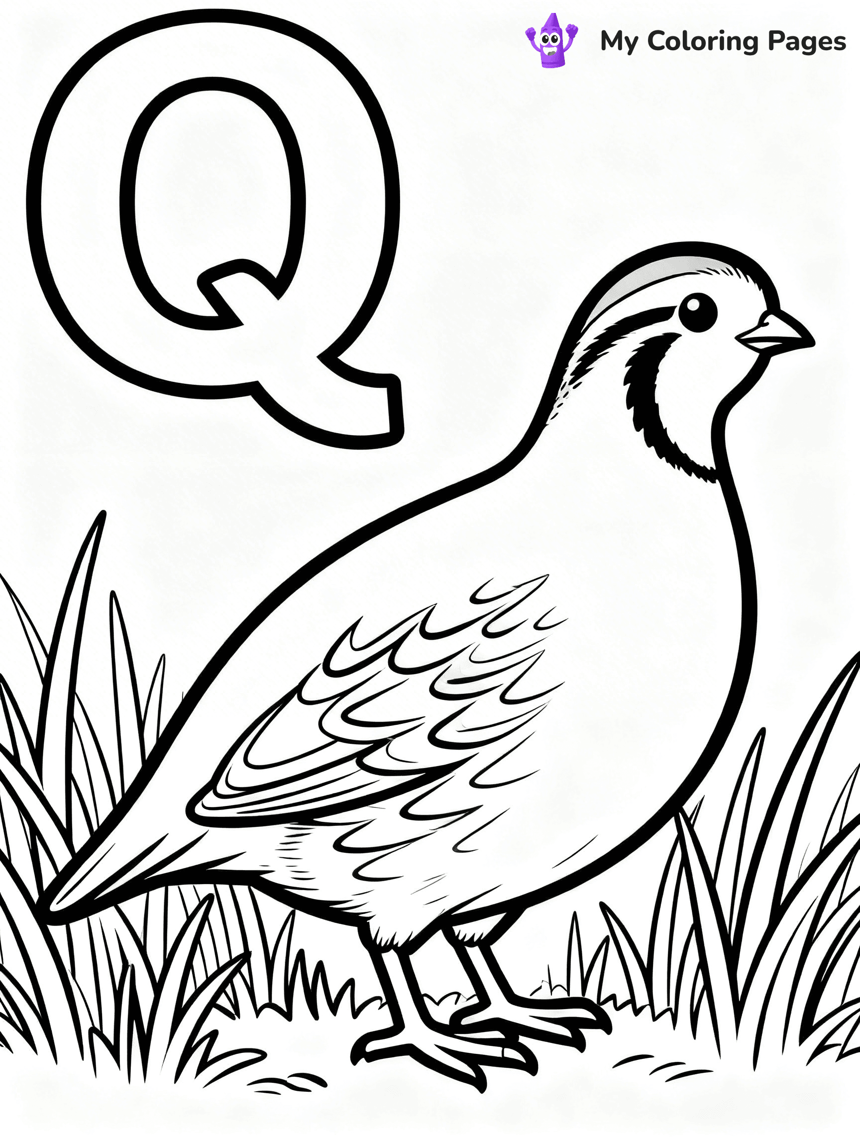 Letter Q Coloring Pages - 29