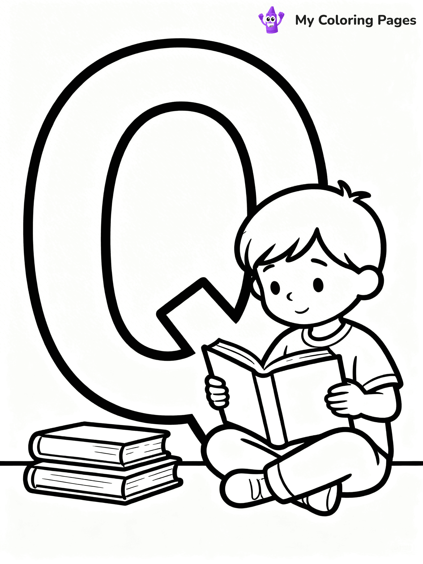 Letter Q Coloring Pages - 25