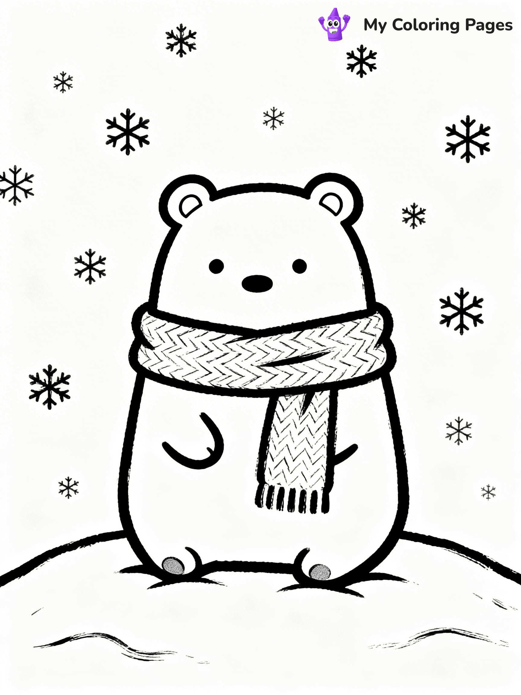 Sumikko Gurashi Coloring Pages - 9