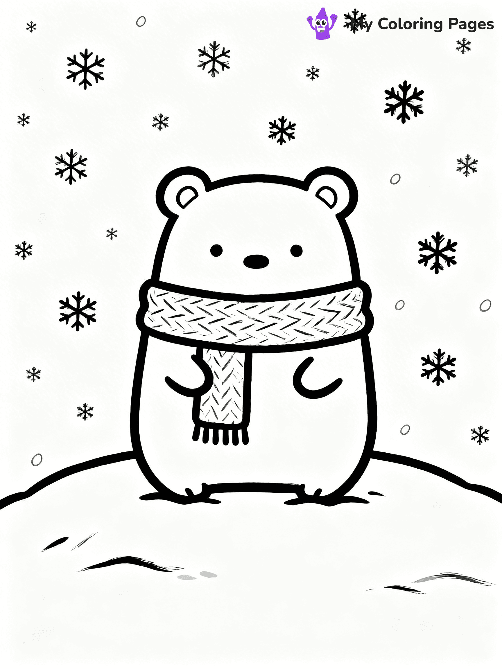 Sumikko Gurashi Coloring Pages - 8