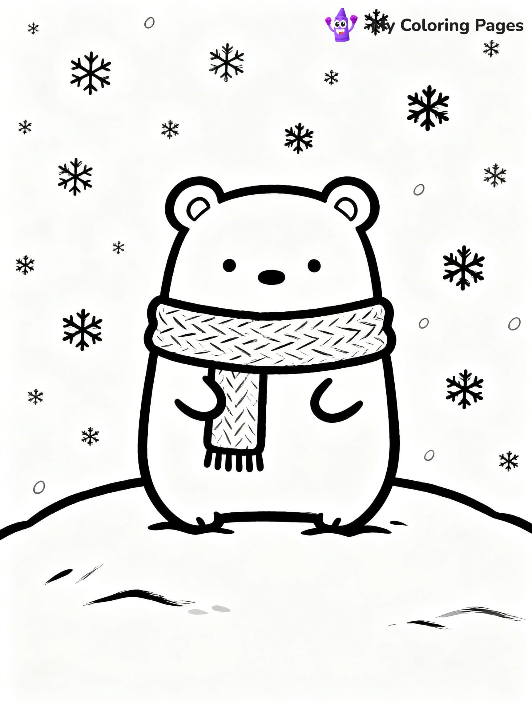 Sumikko Gurashi Coloring Pages - 24