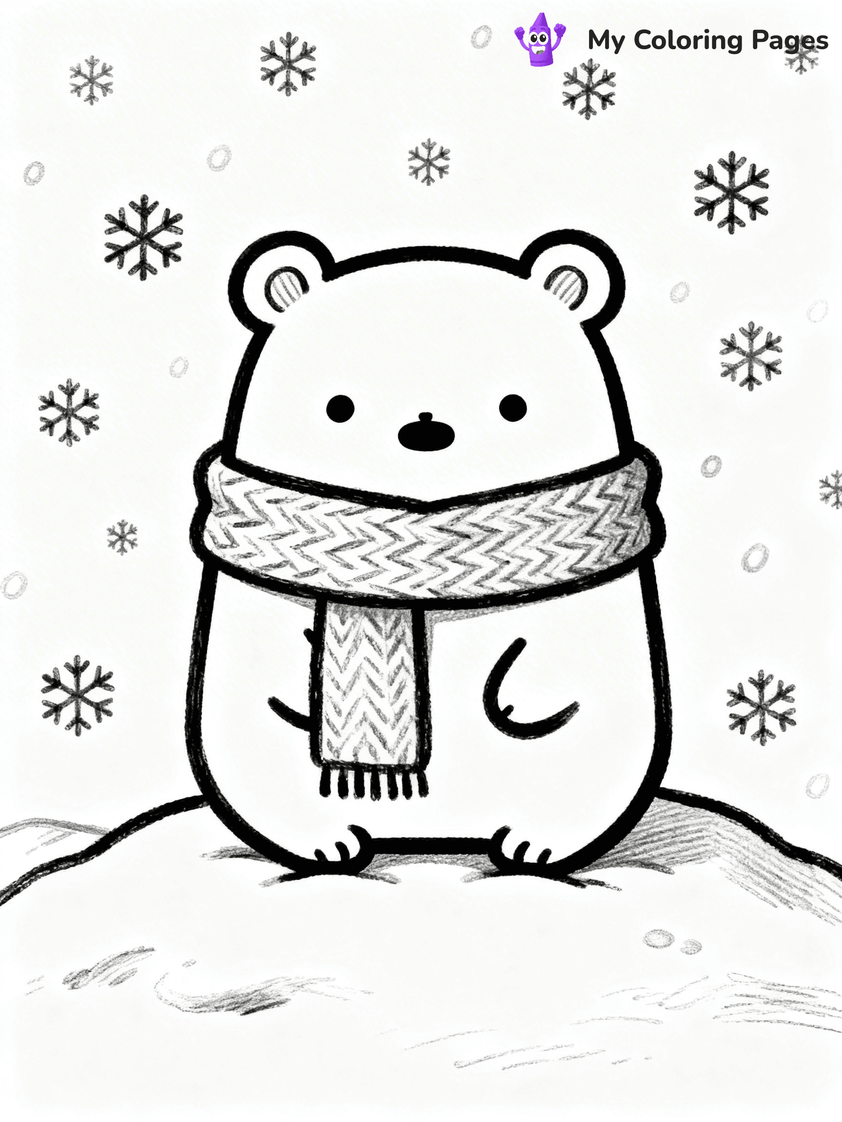 Sumikko Gurashi Coloring Pages - 7