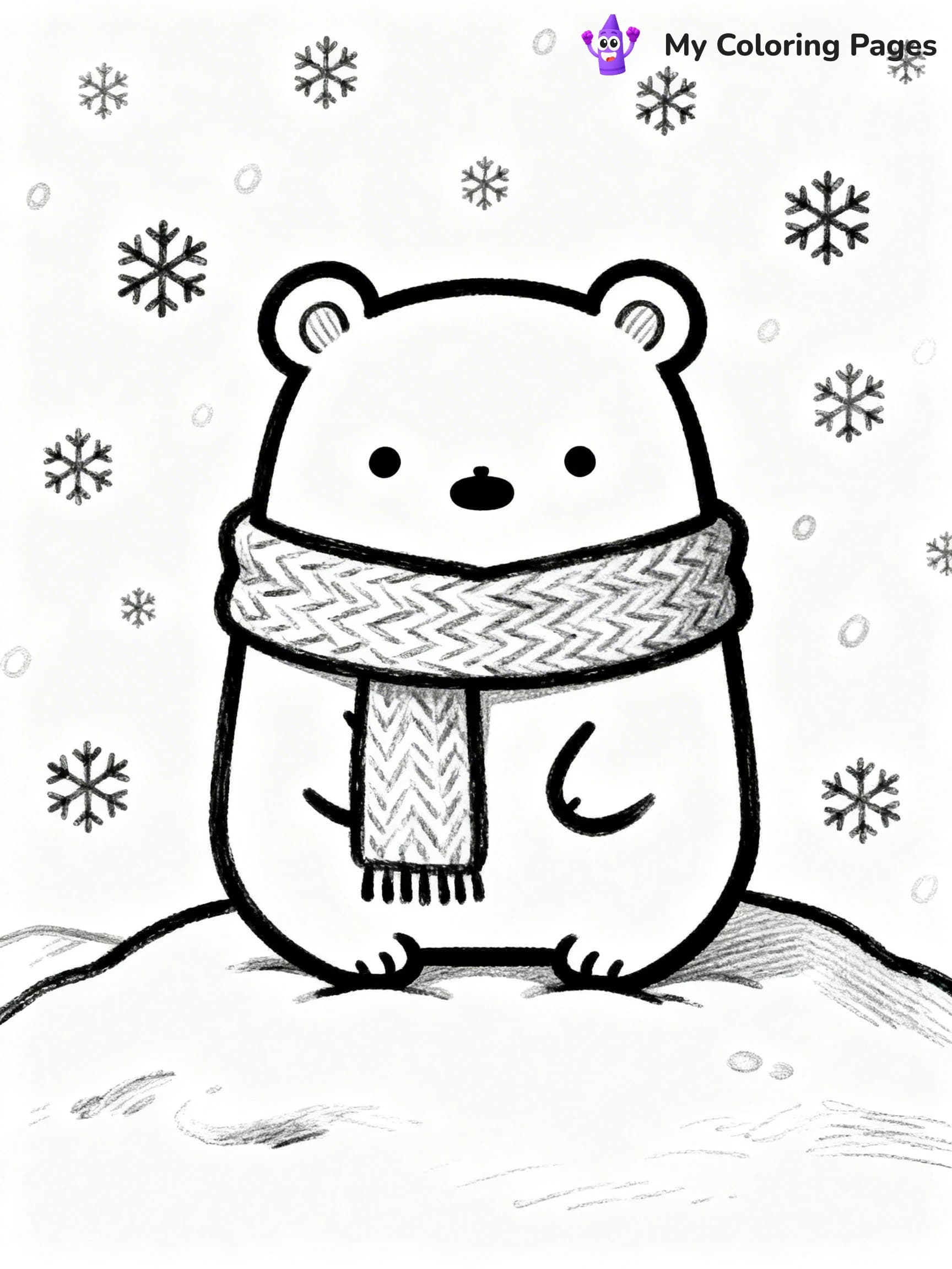 Sumikko Gurashi Coloring Pages - 23