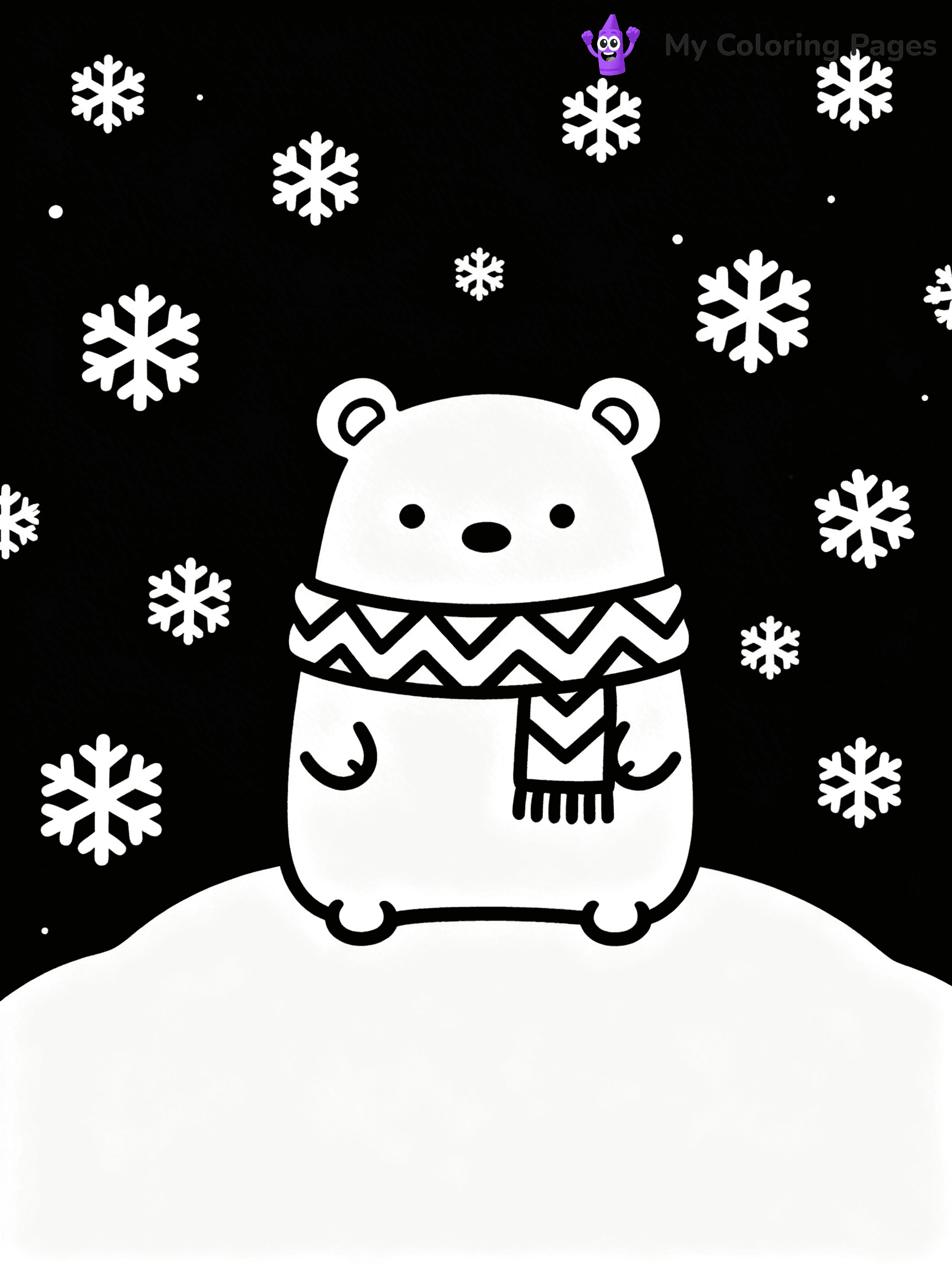 Sumikko Gurashi Coloring Pages - 11