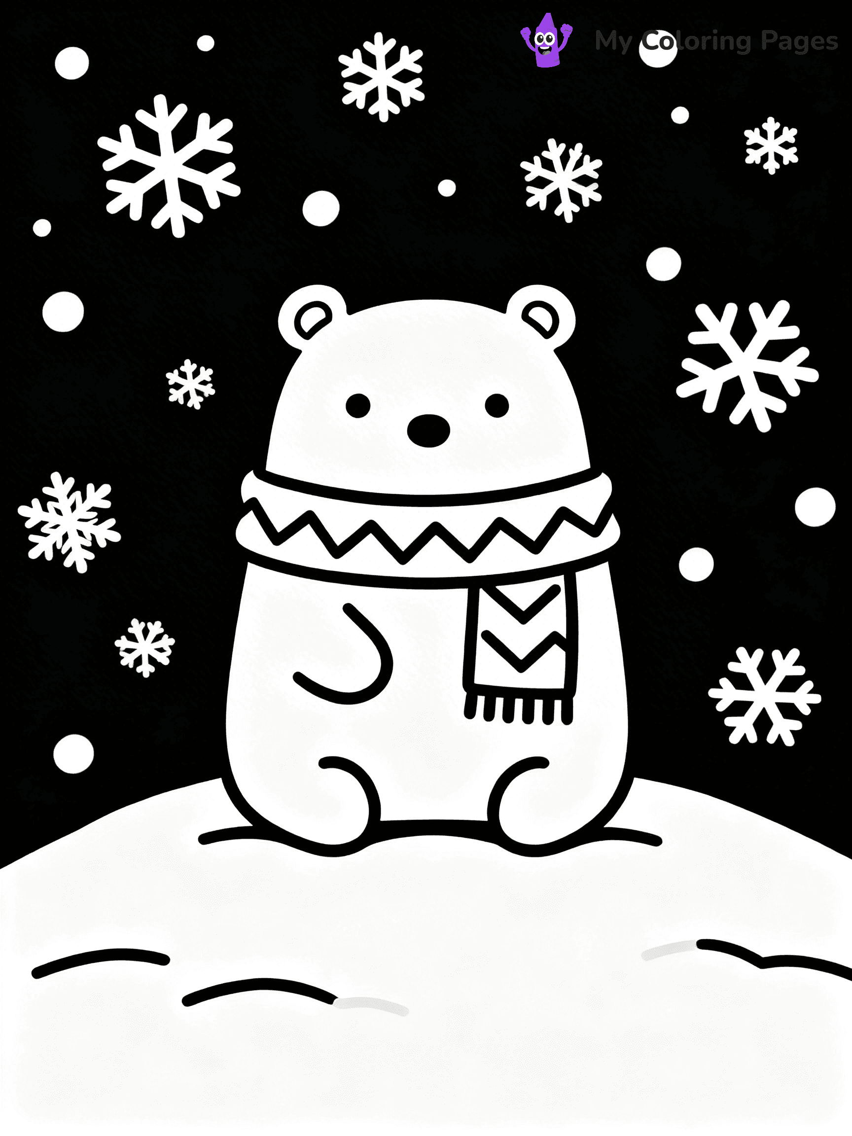 Sumikko Gurashi Coloring Pages - 9