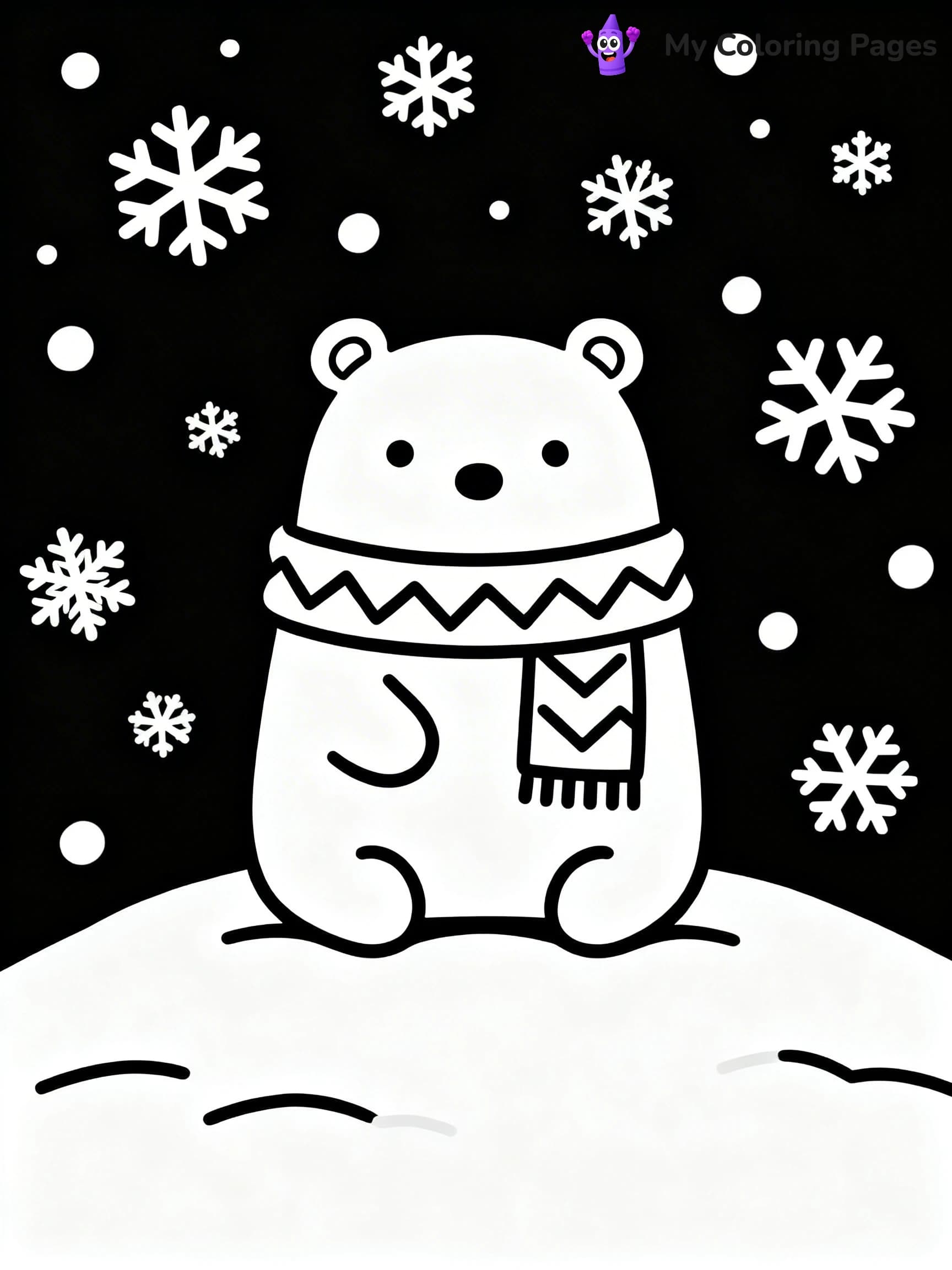 Sumikko Gurashi Coloring Pages - 9