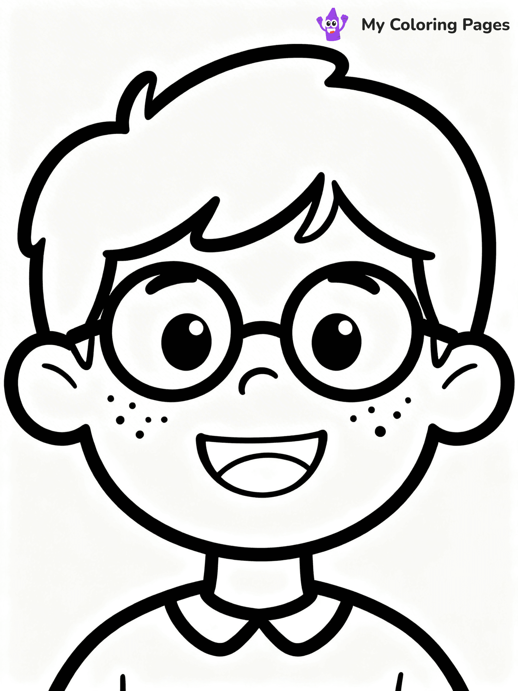 Face Coloring Pages - 23