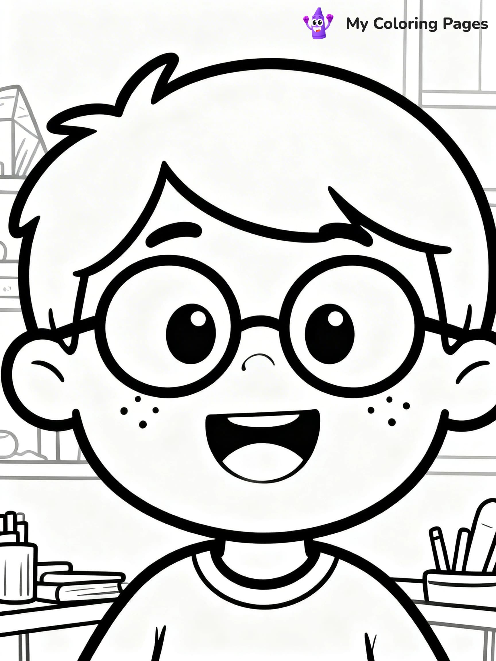 Face Coloring Pages - 22