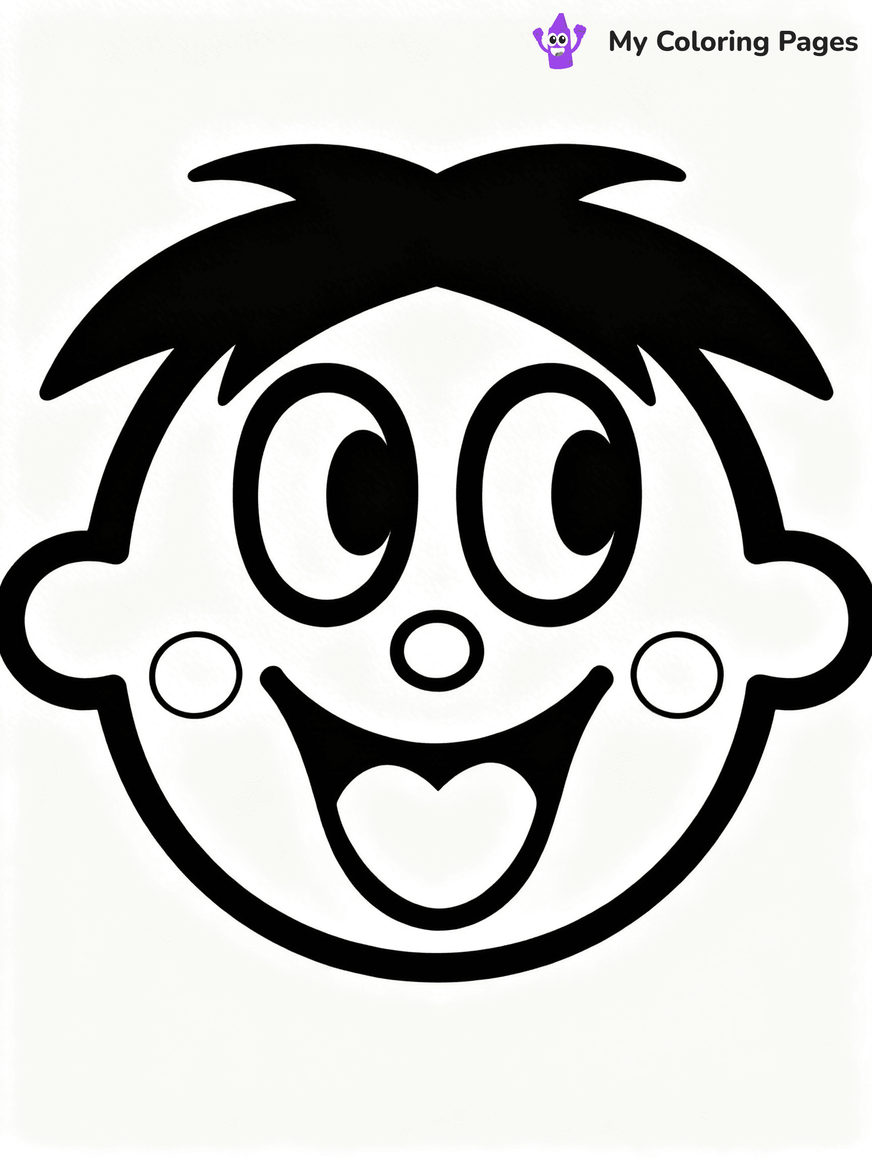 Face Coloring Pages - 21