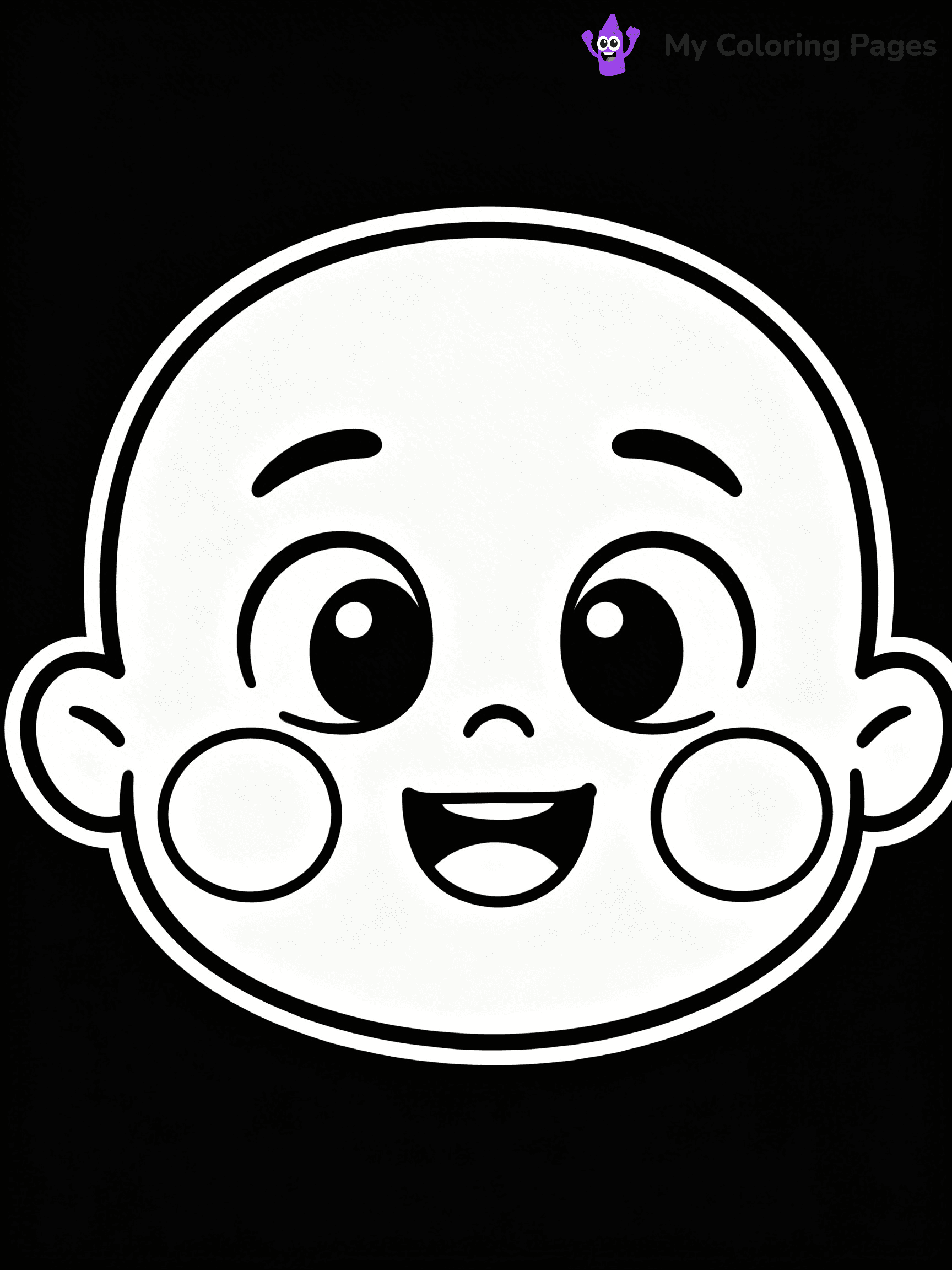 Face Coloring Pages - 19