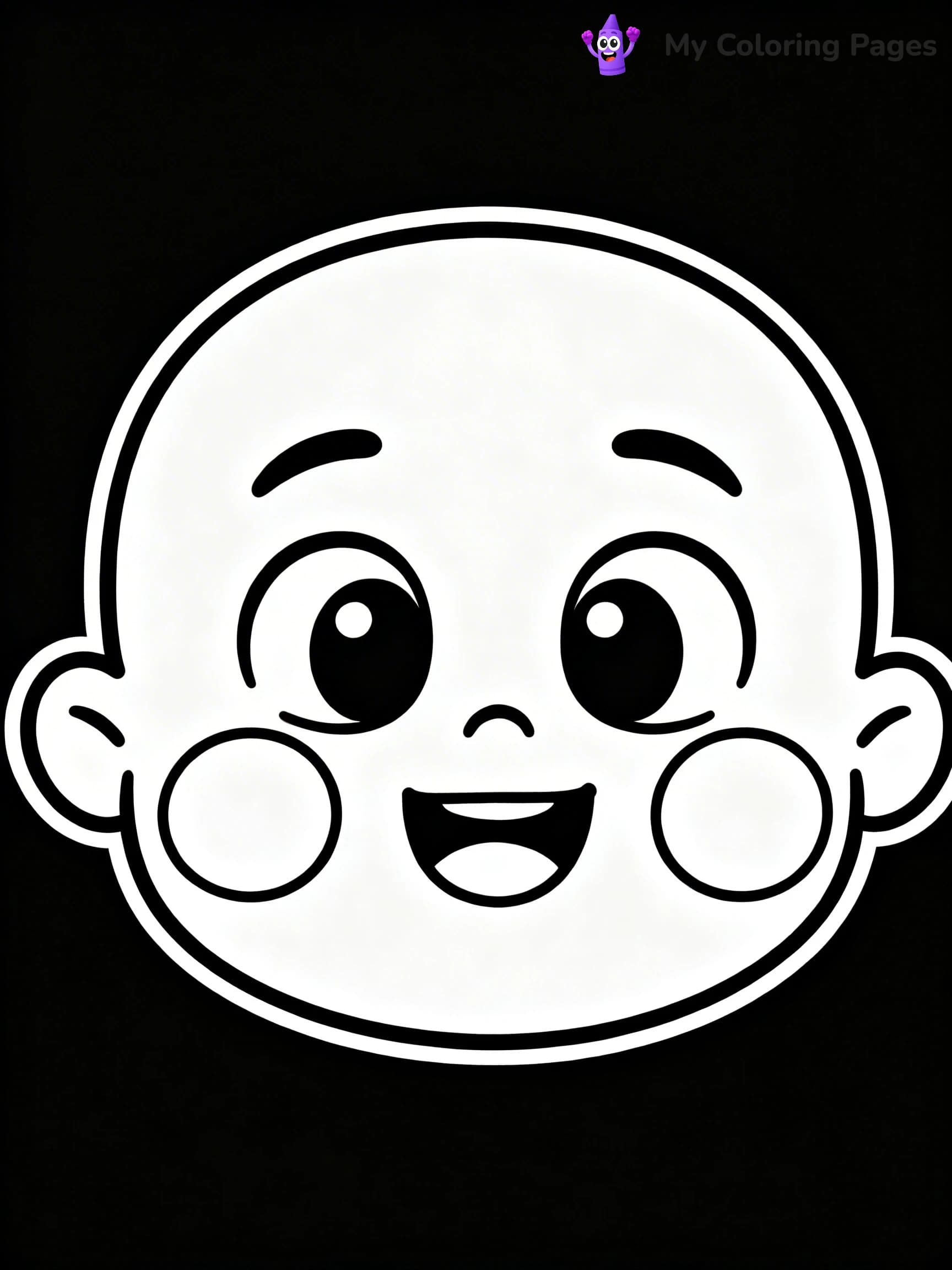 Face Coloring Pages - 19
