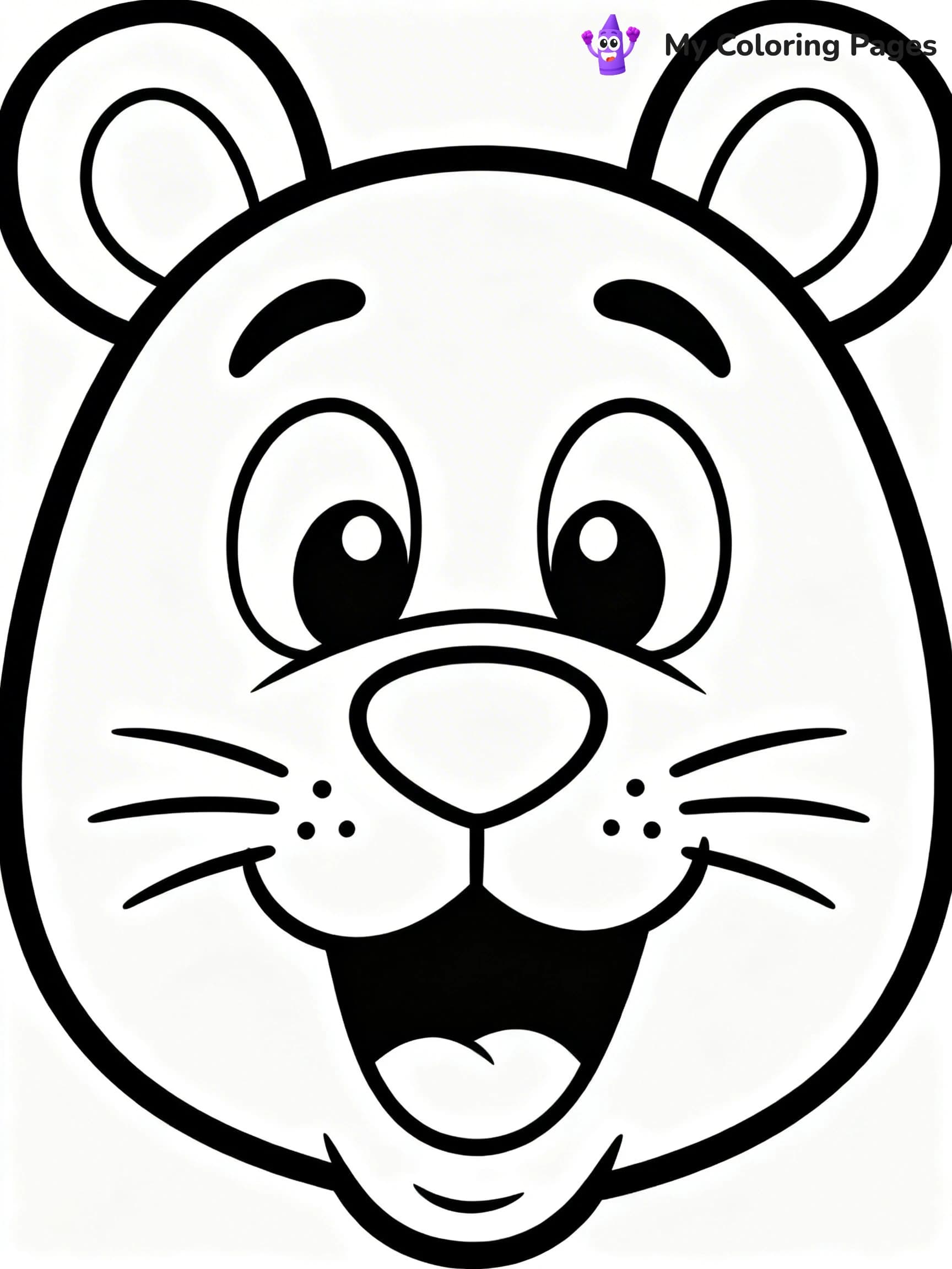 Face Coloring Pages - 16
