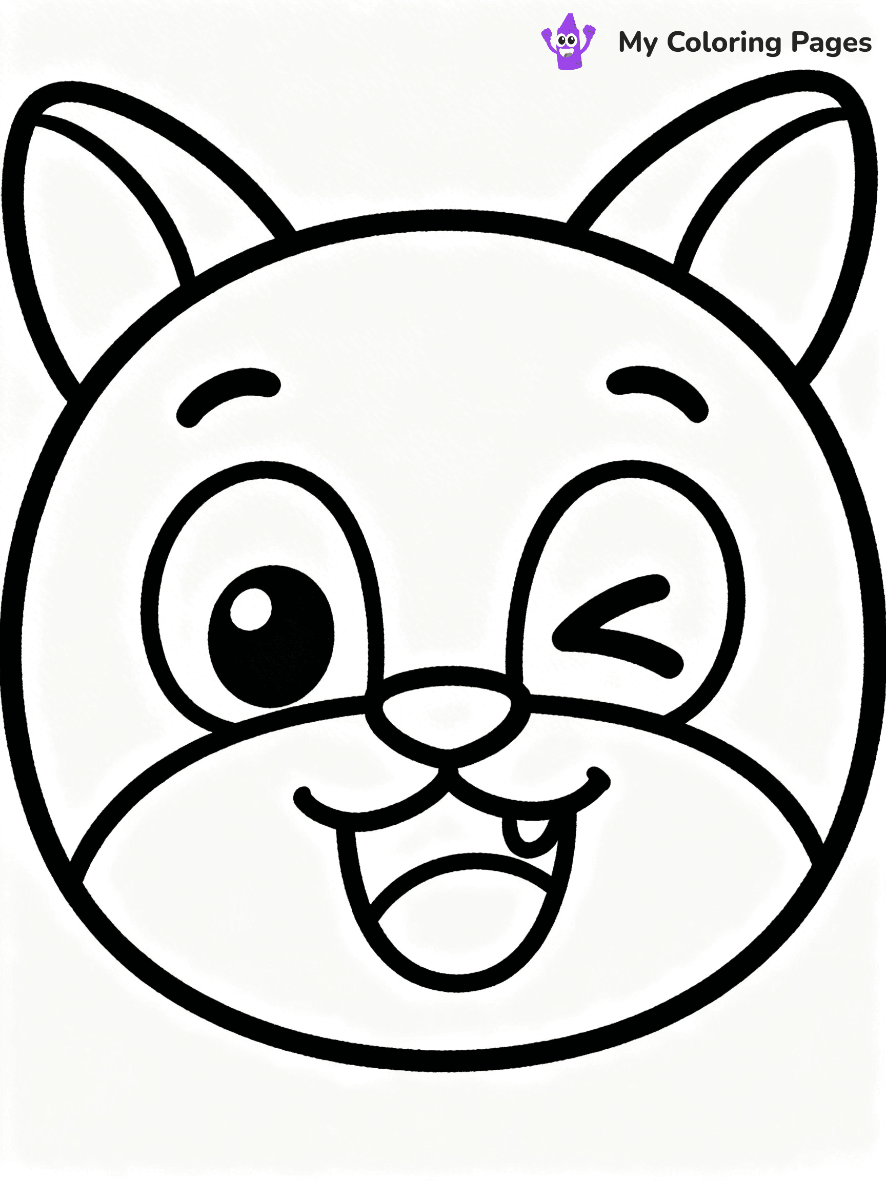 Face Coloring Pages - 15