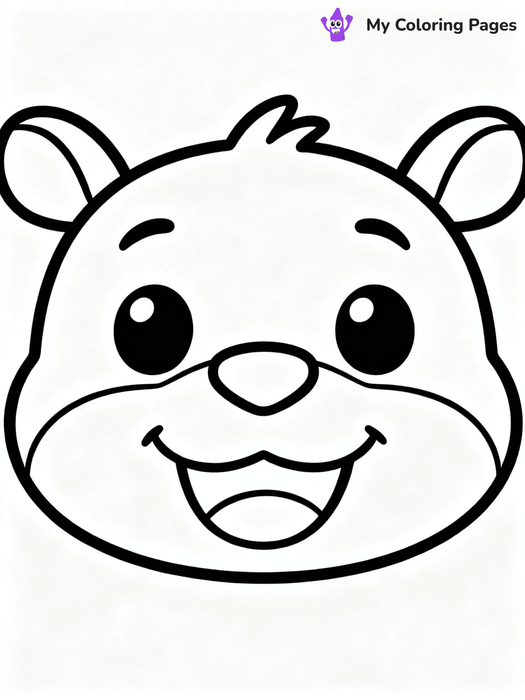 Face Coloring Pages - 5