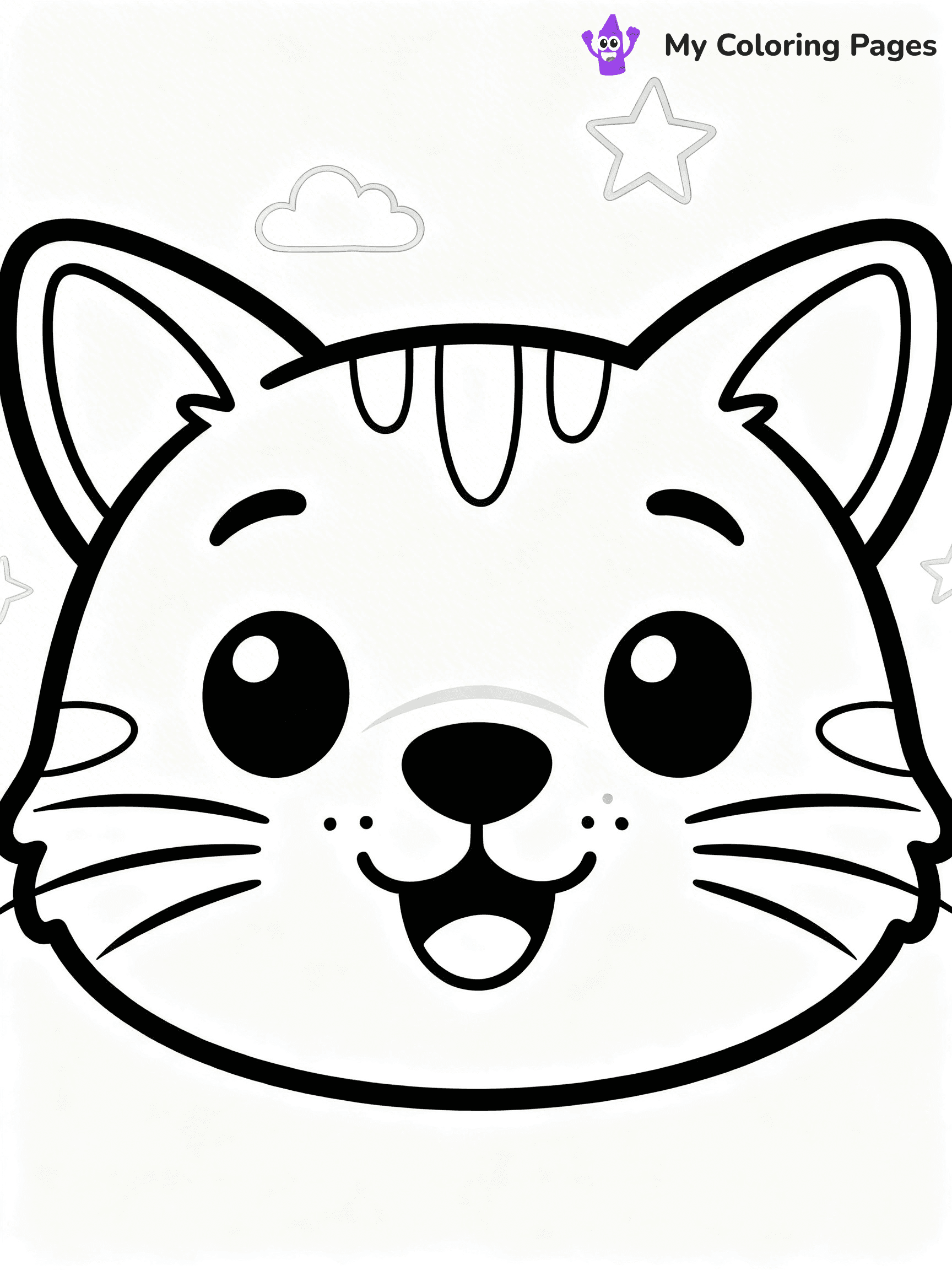 Face Coloring Pages - 4