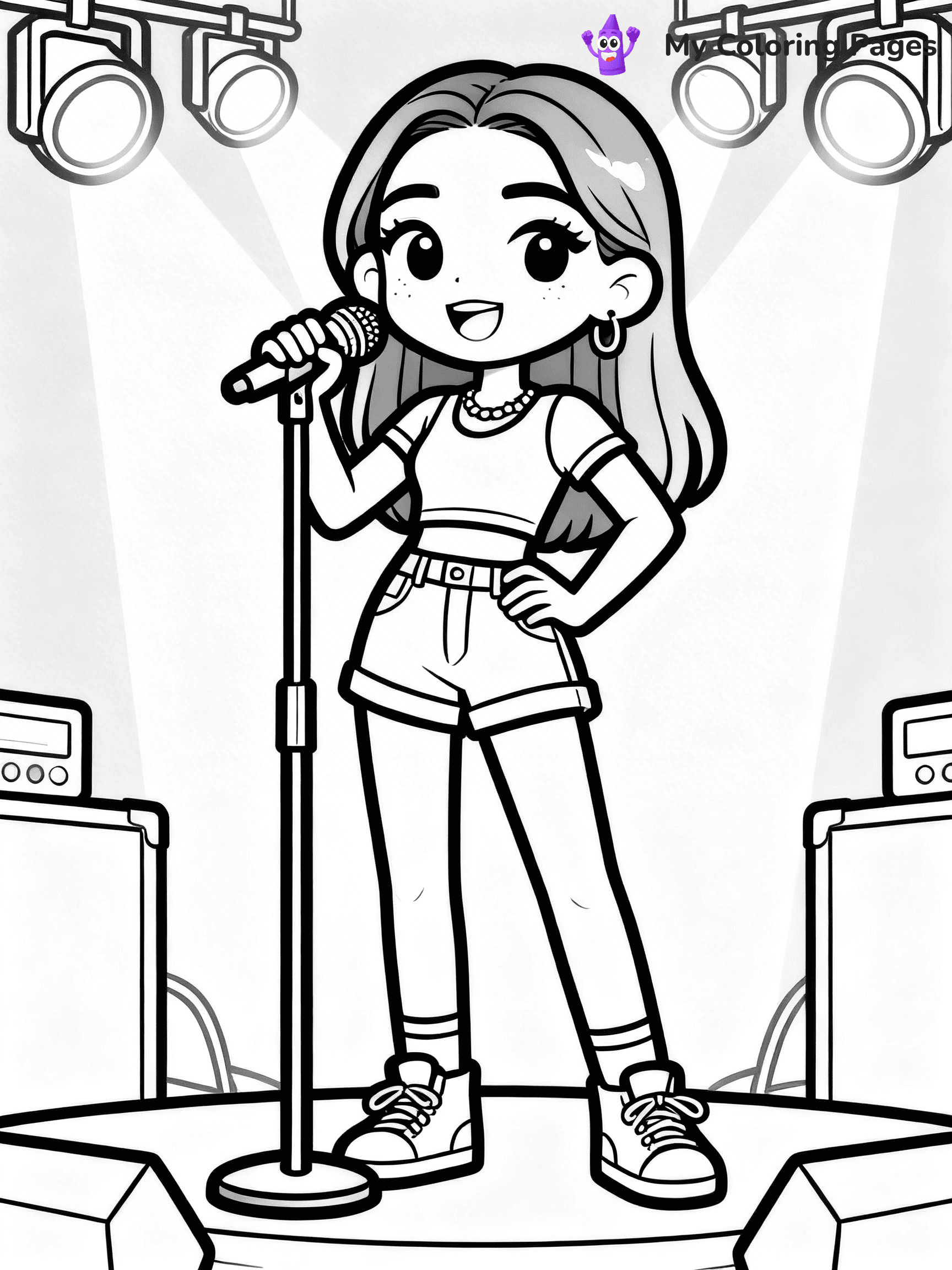 Olivia Rodrigo Coloring Pages - 21