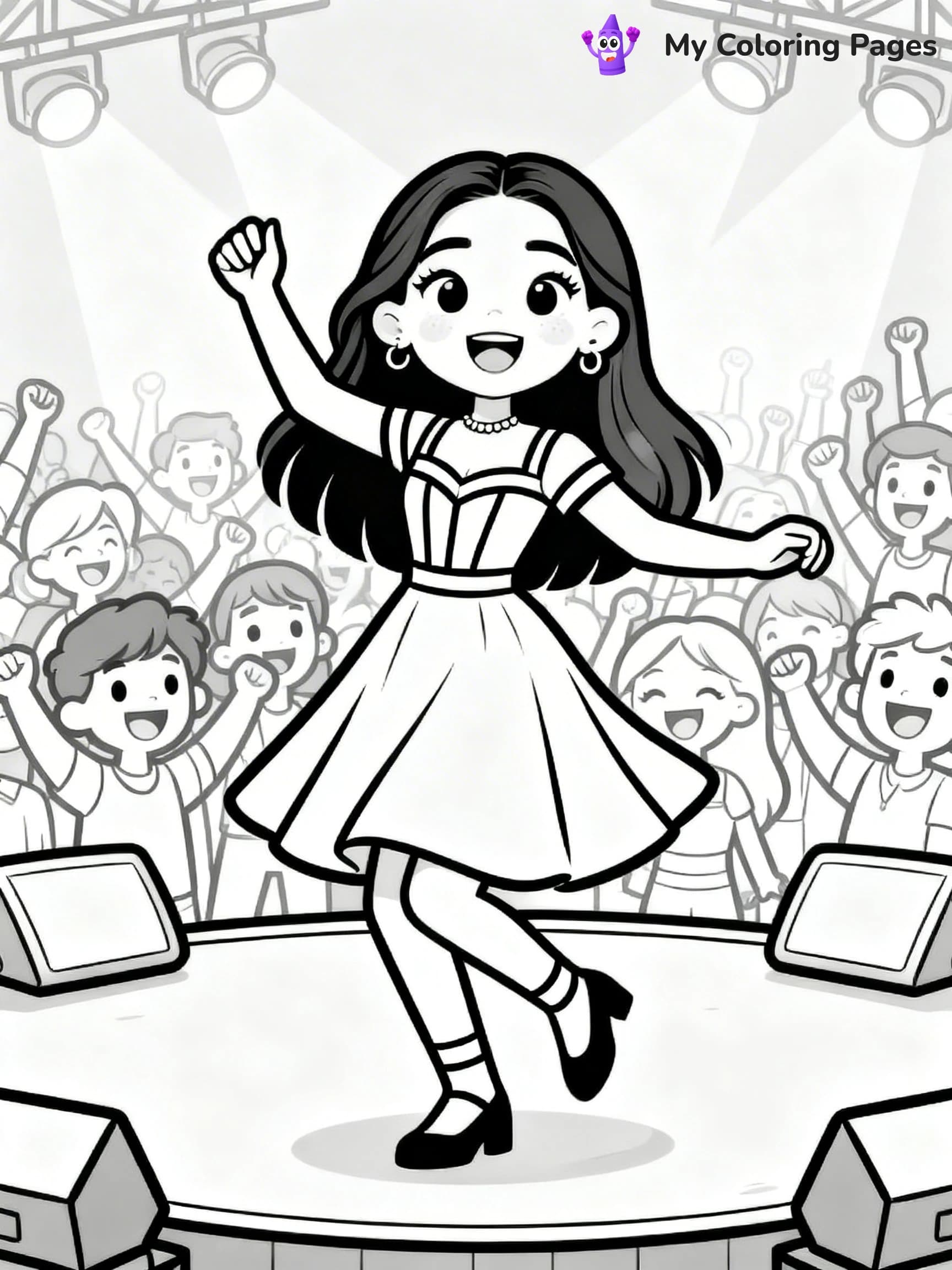 Olivia Rodrigo Coloring Pages - 17