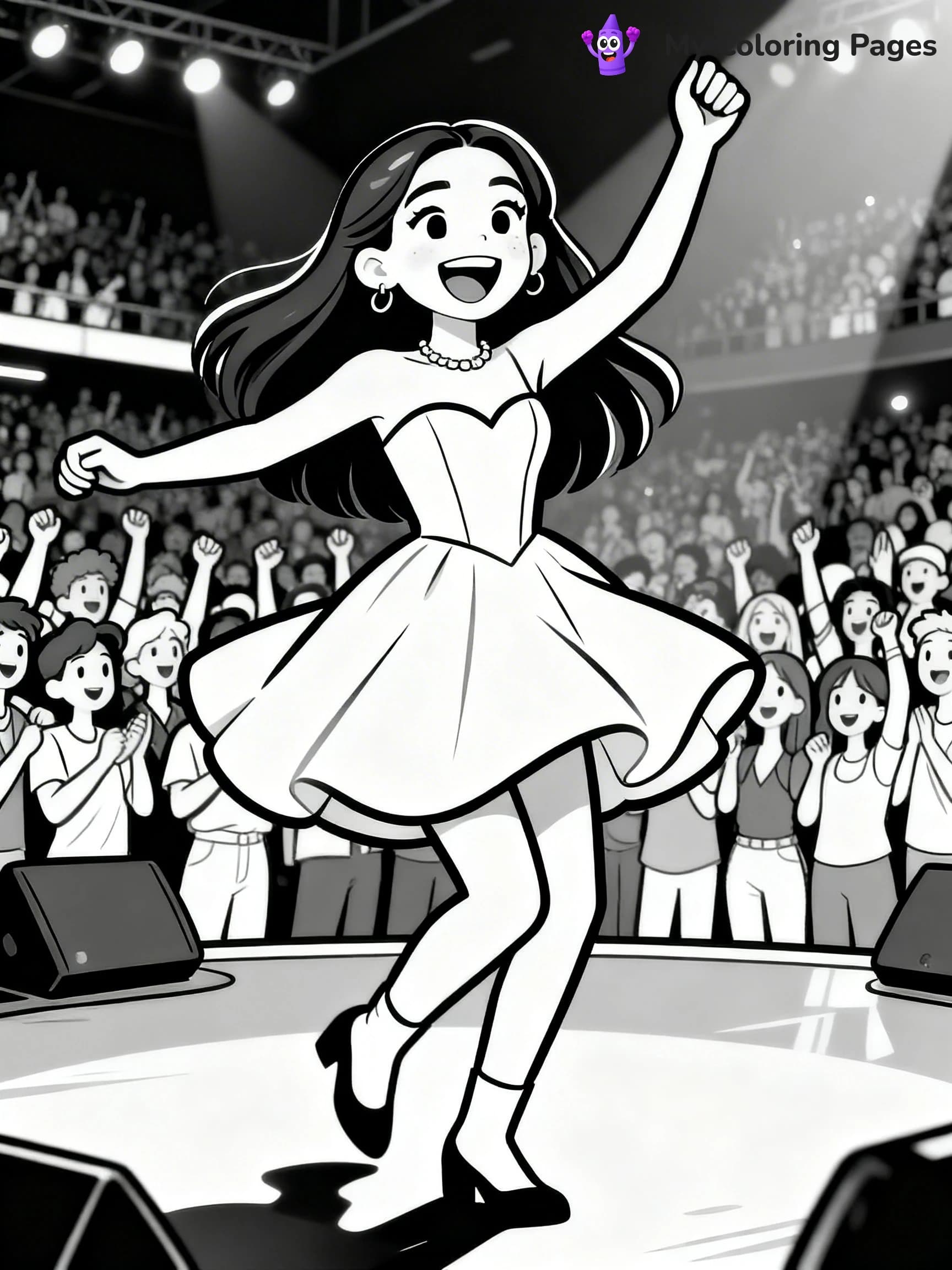 Olivia Rodrigo Coloring Pages - 16