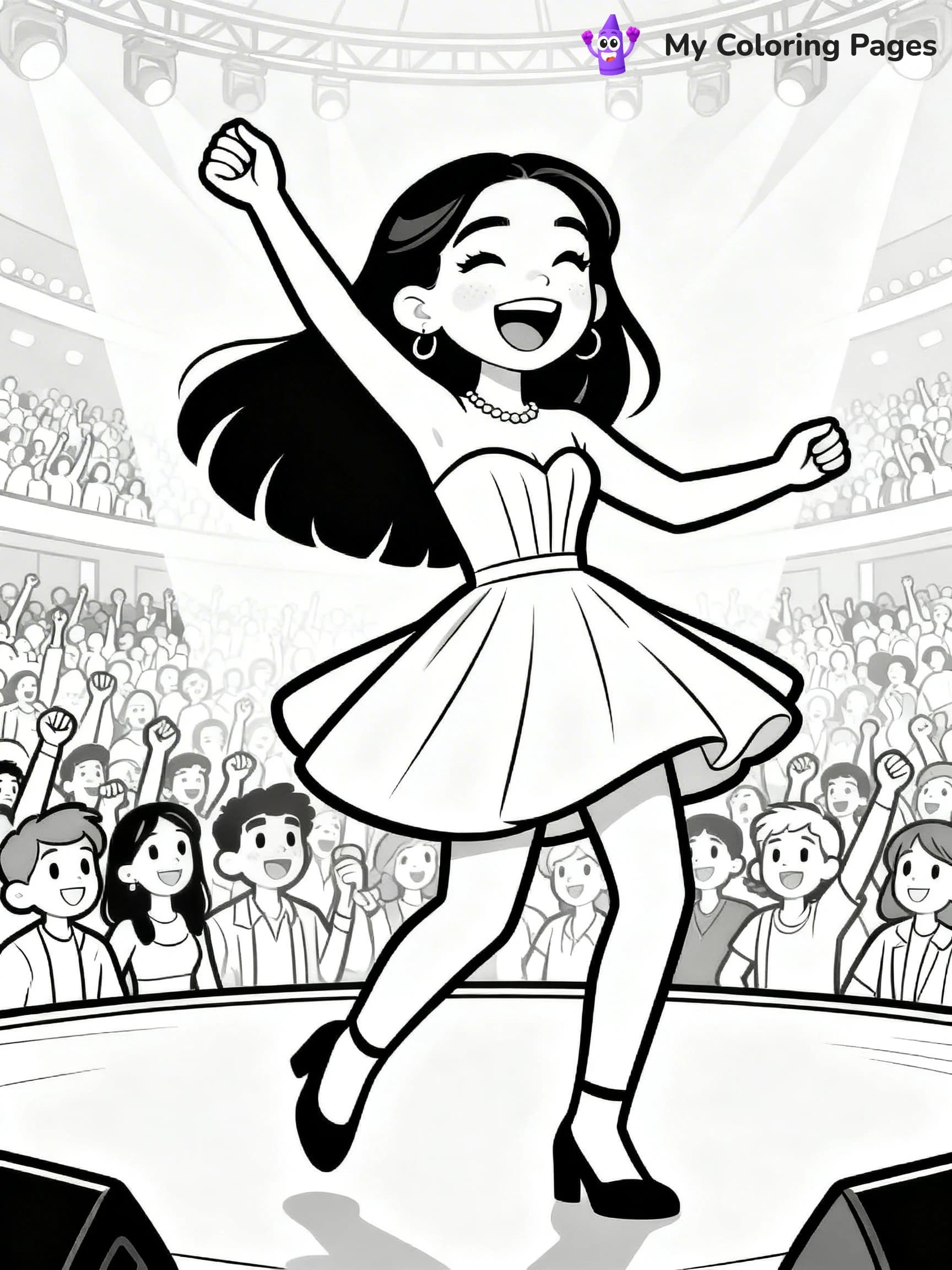 Olivia Rodrigo Coloring Pages - 14