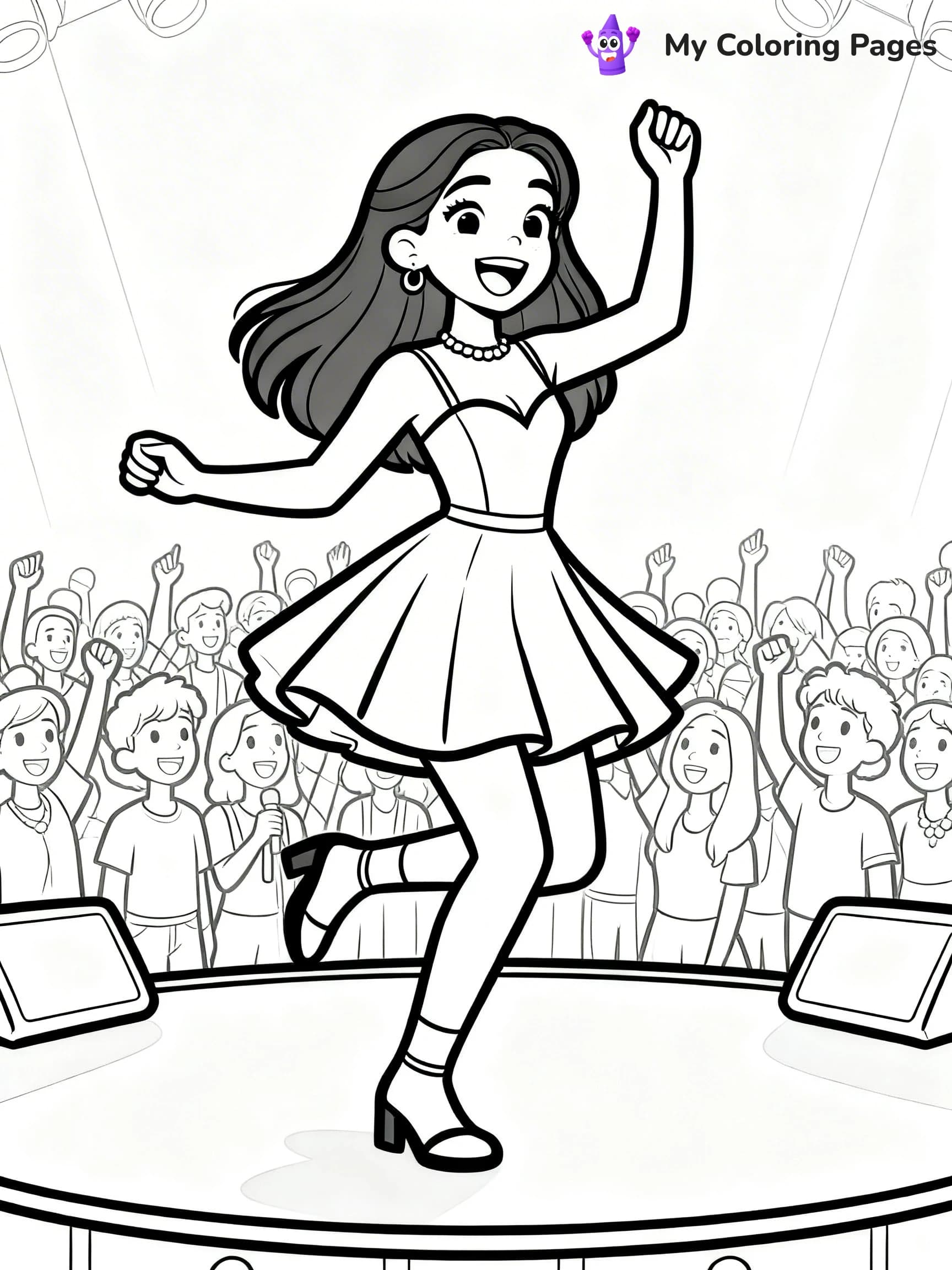 Olivia Rodrigo Coloring Pages - 13