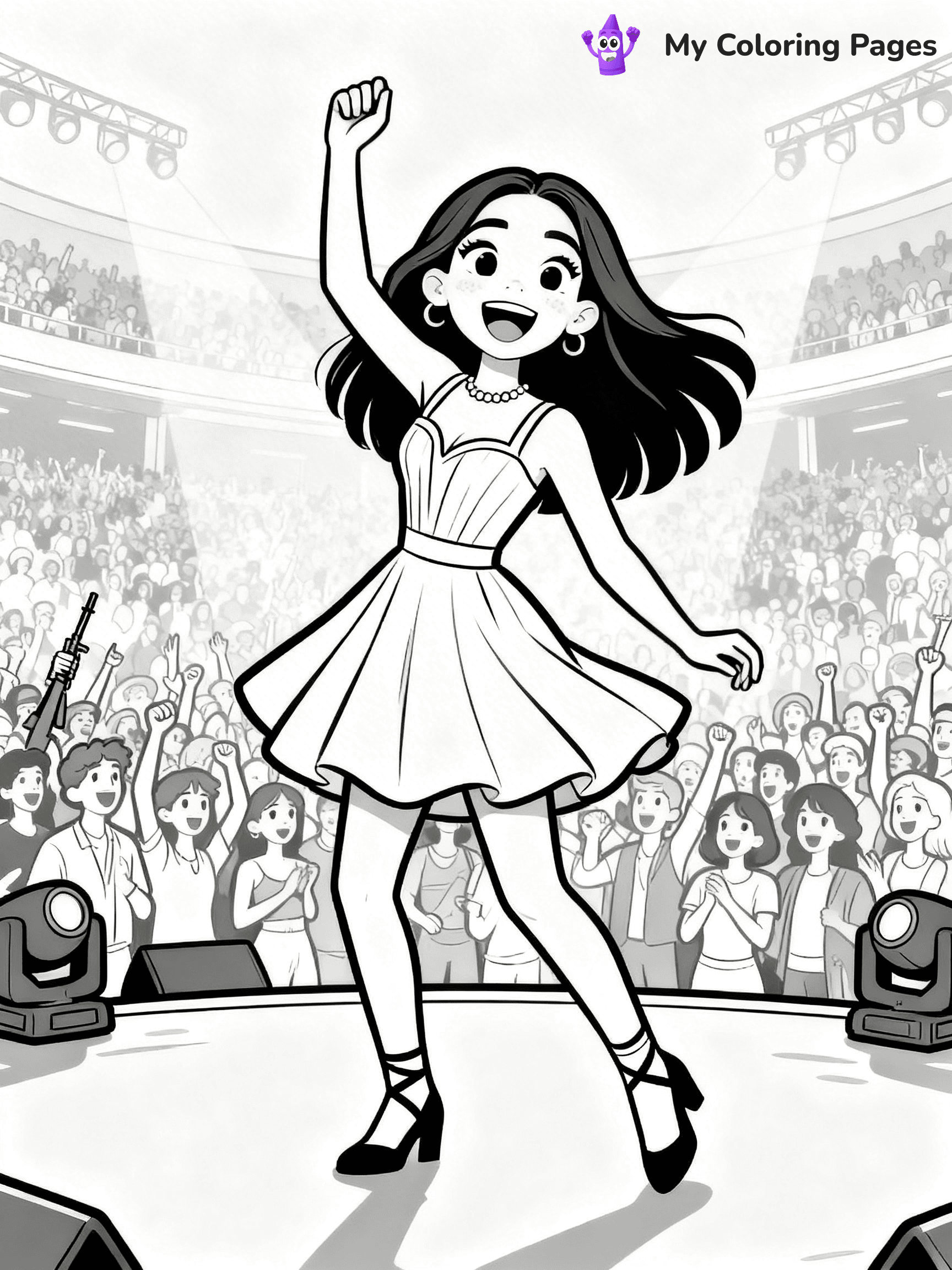 Olivia Rodrigo Coloring Pages - 12