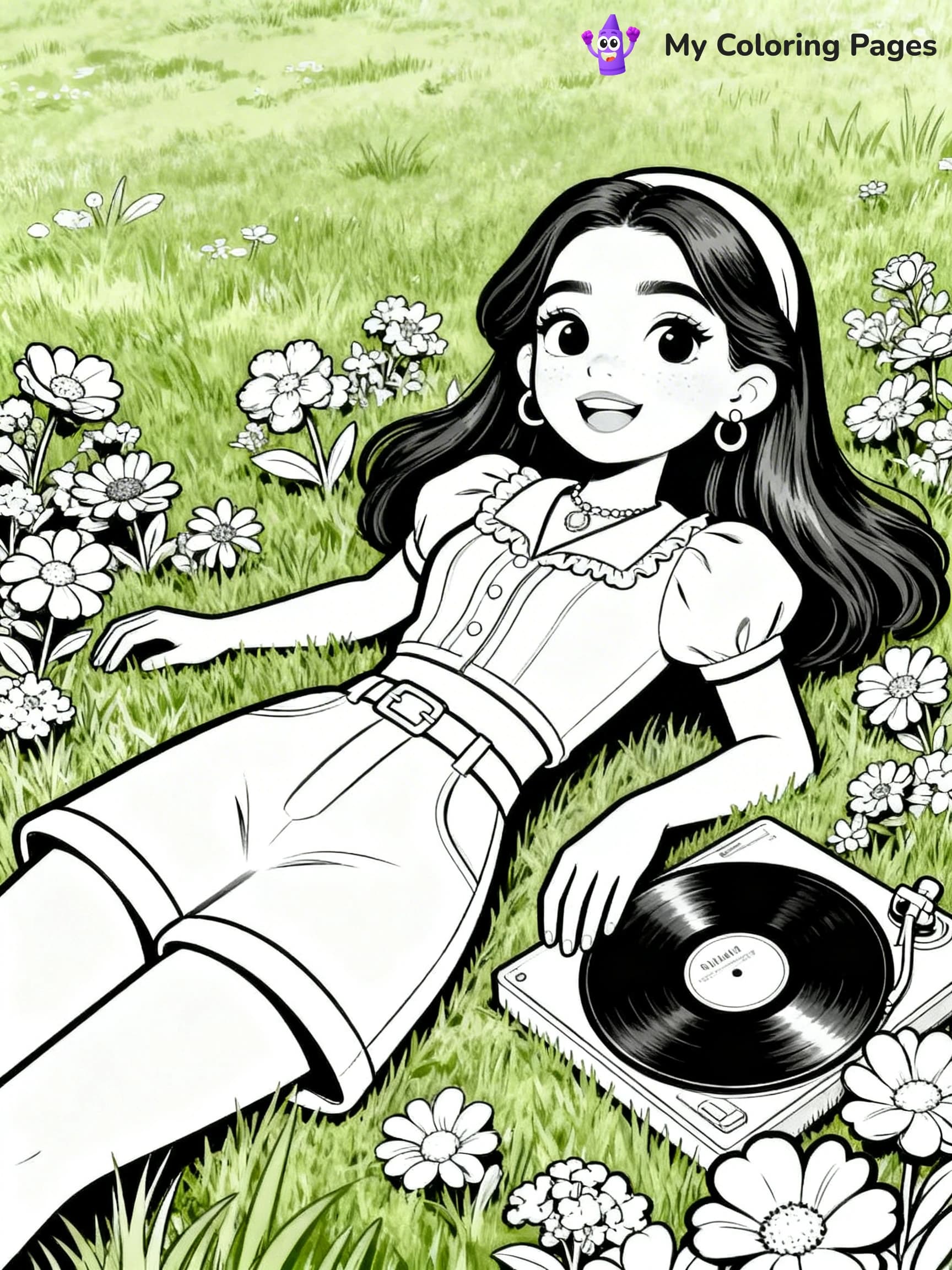 Olivia Rodrigo Coloring Pages - 10