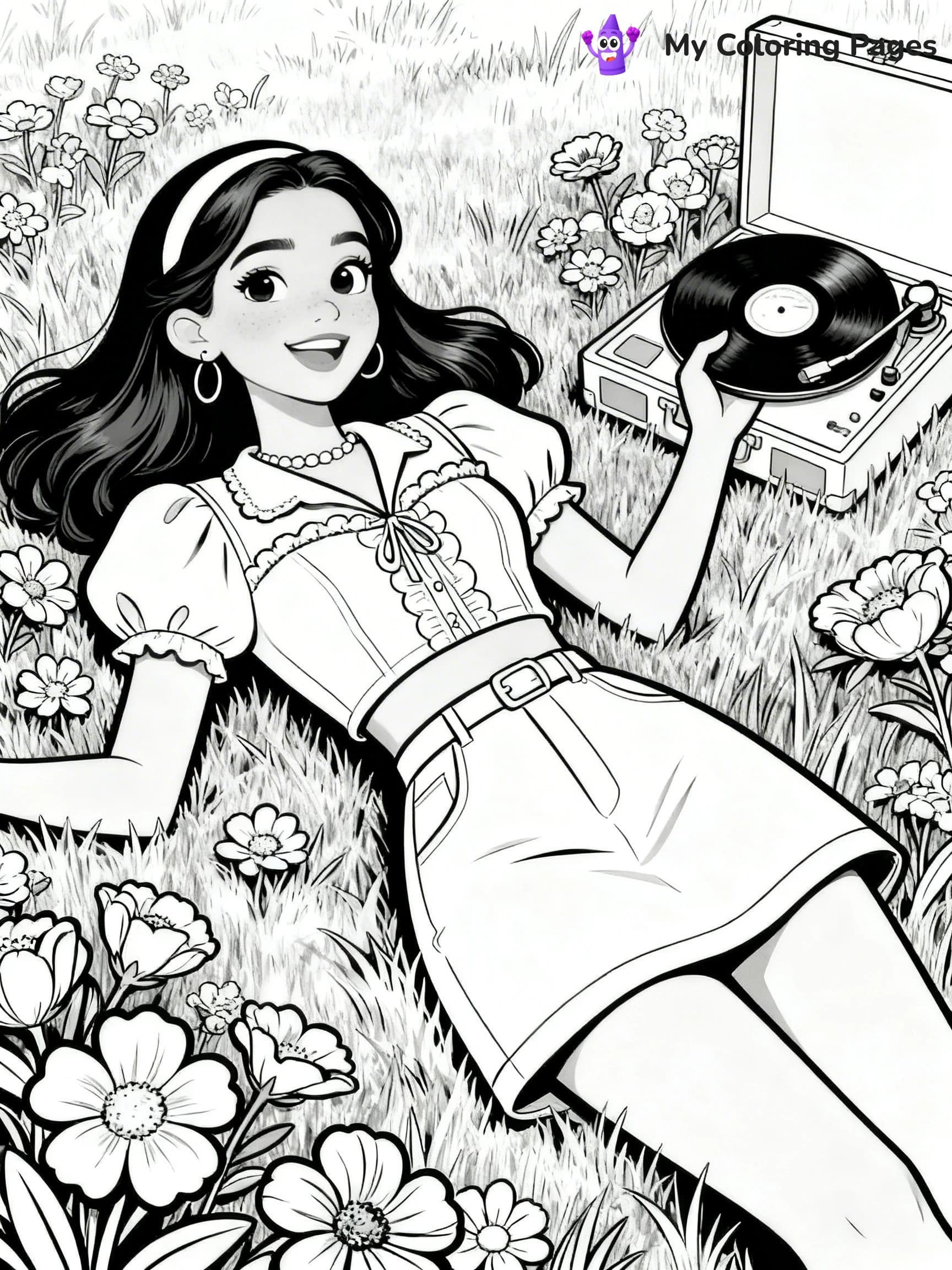 Olivia Rodrigo Coloring Pages - 9