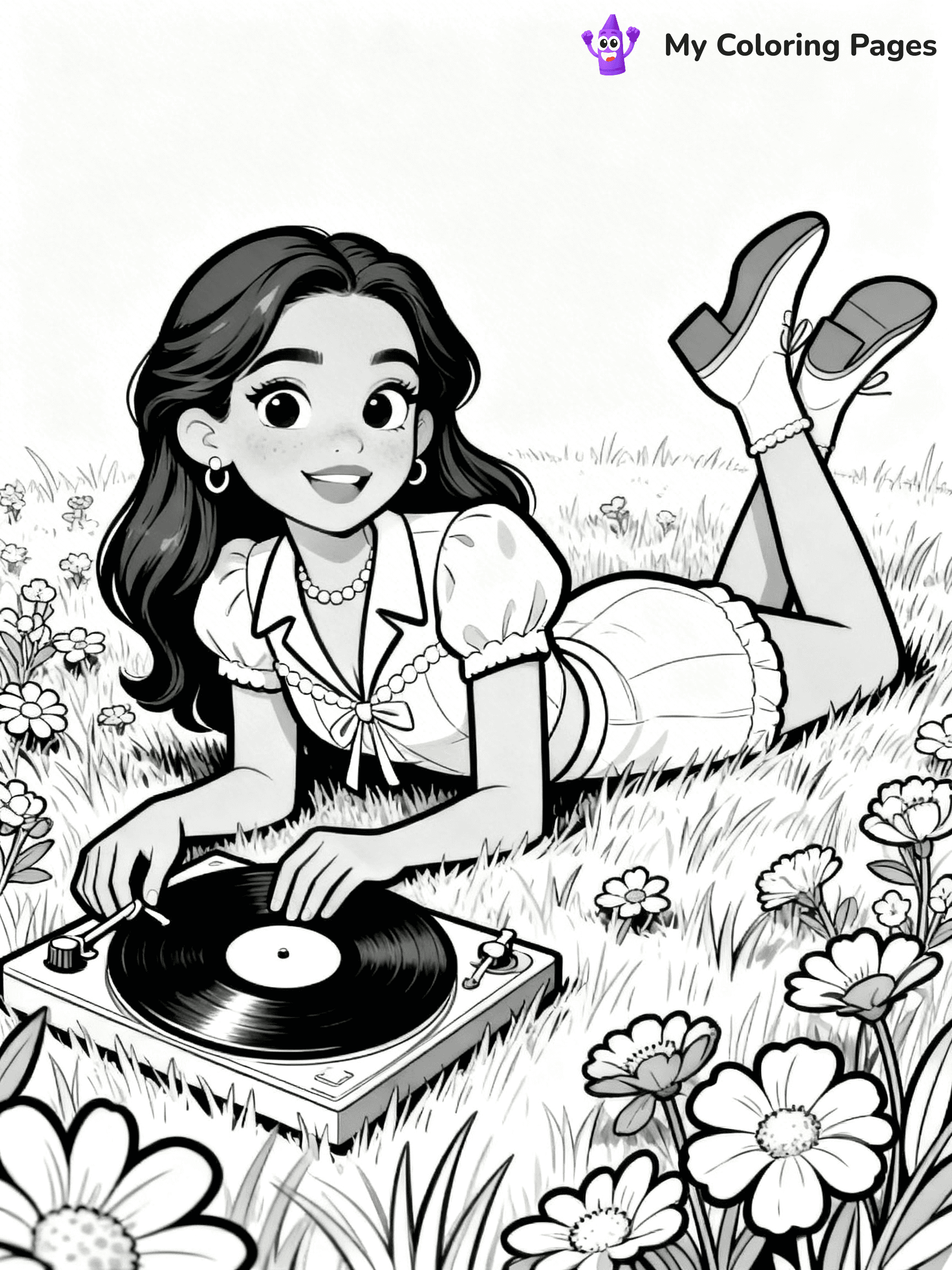 Olivia Rodrigo Coloring Pages - 6