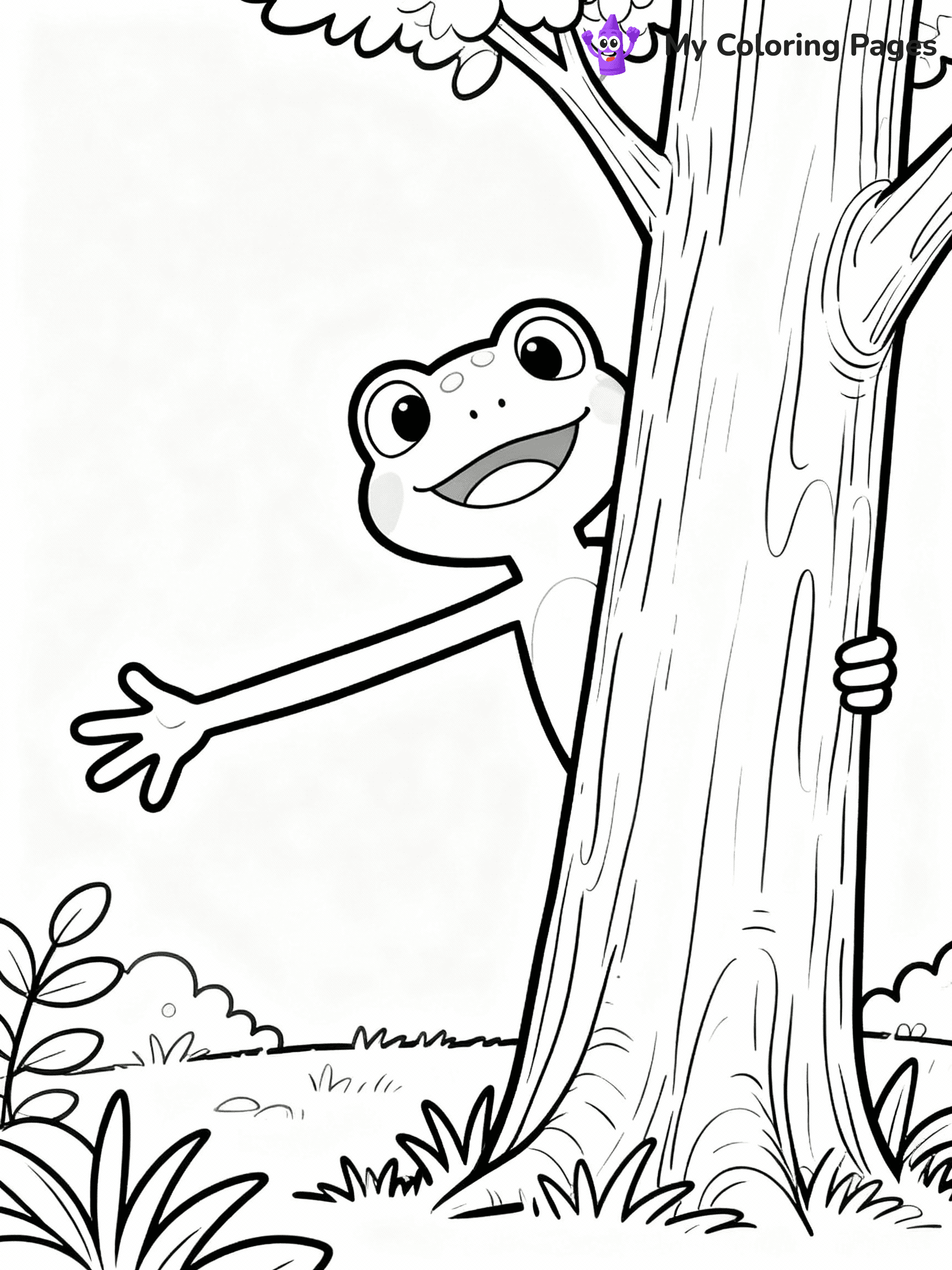 ⚠️ CRITICAL REQUIREMENT - ABSOLUTE BLACK AND WHITE ONLY ⚠️
This MUST be a BLACK AND WHITE line drawing ONLY. NO COLORS whatsoever.
- ONLY pure black lines (#000000) on pure white background (#FFFFFF)
- ABSOLUTELY NO colors, NO shading, NO gradients, NO grayscale
- If there are ANY colors in the output, the image is REJECTED
- This is a COLORING PAGE - meant to be COLORED IN by children
- The output must be UNCOLORED line art ready for coloring
⚠️ SUBJECT TO DRAW: Green from Rainbow Friends in cartoon animation style, peeking around a tree, long arms stretched out
(REMEMBER: Output must be BLACK AND WHITE line art only, NOT colored!)
# COLORING PAGE: BLACK OUTLINES ONLY - WHITE BACKGROUND MANDATORY
Create a **coloring book page** using EXACTLY two values: black lines, white space.
## NON-NEGOTIABLE BINARY RULES
- **ONLY #000000 (black) and #FFFFFF (white)** - NO other values exist
- **EVERY PIXEL = BLACK OR WHITE** - no gray/shading/antialiasing
- **WHITE BACKGROUND MANDATORY** - entire canvas stays white
- **ALL SHAPES HOLLOW** - everything is empty outlines waiting to be colored
- **FORBIDDEN:** fills, shading, gradients, patterns, textures, colors
- **NO SOLID REGIONS** - if it's not a thin line, it's wrong
## Universal Line Standards
- Black outlines ONLY - thin, uniform weight
- Every shape completely empty inside
- Closed contours suitable for coloring
- Simple flat illustration - zero depth/3D/realism
- **Style:** Whimsical Doodle Art Alley - rounded, friendly outlines (unless specified)
## Everything = Outline Only
- Characters/animals: hollow shapes
- Objects/clothing: empty contours
- Backgrounds/scenery: line work only
- Natural elements: outlined forms
- Dark/night areas: don't exist (use outlined symbols)
- Textures/patterns: convert to simple lines
## The Test
Can a child color EVERY white space with crayons? If any area is pre-filled/shaded/gray or colored in, it FAILS. Every shape must be waiting to receive color.
**FINAL OUTPUT**: Binary coloring page. Black lines define shapes. White spaces ready for coloring. Nothing else exists. No exceptions. Print-ready.
⚠️ FINAL REMINDER: Draw the subject "Green from Rainbow Friends in cartoon animation style, peeking around a tree, long arms stretched out" as BLACK AND WHITE line art. Zero colors in output.