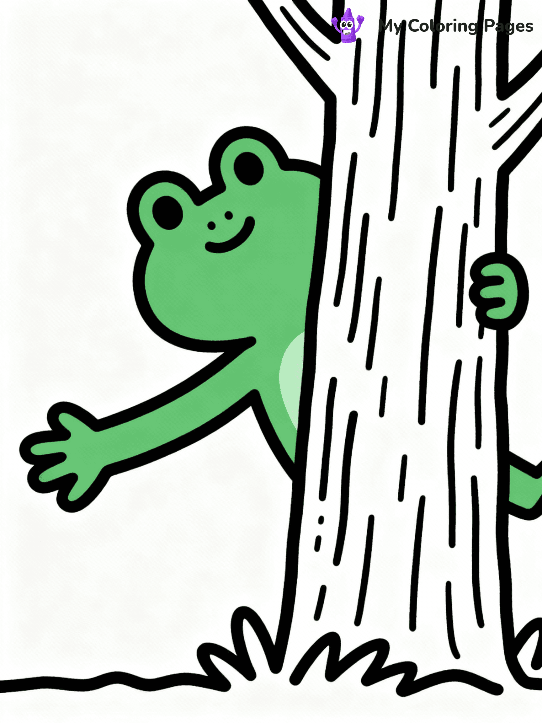 ⚠️ CRITICAL REQUIREMENT - ABSOLUTE BLACK AND WHITE ONLY ⚠️
This MUST be a BLACK AND WHITE line drawing ONLY. NO COLORS whatsoever.
- ONLY pure black lines (#000000) on pure white background (#FFFFFF)
- ABSOLUTELY NO colors, NO shading, NO gradients, NO grayscale
- If there are ANY colors in the output, the image is REJECTED
- This is a COLORING PAGE - meant to be COLORED IN by children
- The output must be UNCOLORED line art ready for coloring
⚠️ SUBJECT TO DRAW: Green from Rainbow Friends in cartoon animation style, peeking around a tree, long arms stretched out
(REMEMBER: Output must be BLACK AND WHITE line art only, NOT colored!)
# COLORING PAGE: BLACK OUTLINES ONLY - WHITE BACKGROUND MANDATORY
Create a **coloring book page** using EXACTLY two values: black lines, white space.
## NON-NEGOTIABLE BINARY RULES
- **ONLY #000000 (black) and #FFFFFF (white)** - NO other values exist
- **EVERY PIXEL = BLACK OR WHITE** - no gray/shading/antialiasing
- **WHITE BACKGROUND MANDATORY** - entire canvas stays white
- **ALL SHAPES HOLLOW** - everything is empty outlines waiting to be colored
- **FORBIDDEN:** fills, shading, gradients, patterns, textures, colors
- **NO SOLID REGIONS** - if it's not a thin line, it's wrong
## Universal Line Standards
- Black outlines ONLY - thin, uniform weight
- Every shape completely empty inside
- Closed contours suitable for coloring
- Simple flat illustration - zero depth/3D/realism
- **Style:** Whimsical Doodle Art Alley - rounded, friendly outlines (unless specified)
## Everything = Outline Only
- Characters/animals: hollow shapes
- Objects/clothing: empty contours
- Backgrounds/scenery: line work only
- Natural elements: outlined forms
- Dark/night areas: don't exist (use outlined symbols)
- Textures/patterns: convert to simple lines
## The Test
Can a child color EVERY white space with crayons? If any area is pre-filled/shaded/gray or colored in, it FAILS. Every shape must be waiting to receive color.
**FINAL OUTPUT**: Binary coloring page. Black lines define shapes. White spaces ready for coloring. Nothing else exists. No exceptions. Print-ready.
⚠️ FINAL REMINDER: Draw the subject "Green from Rainbow Friends in cartoon animation style, peeking around a tree, long arms stretched out" as BLACK AND WHITE line art. Zero colors in output.