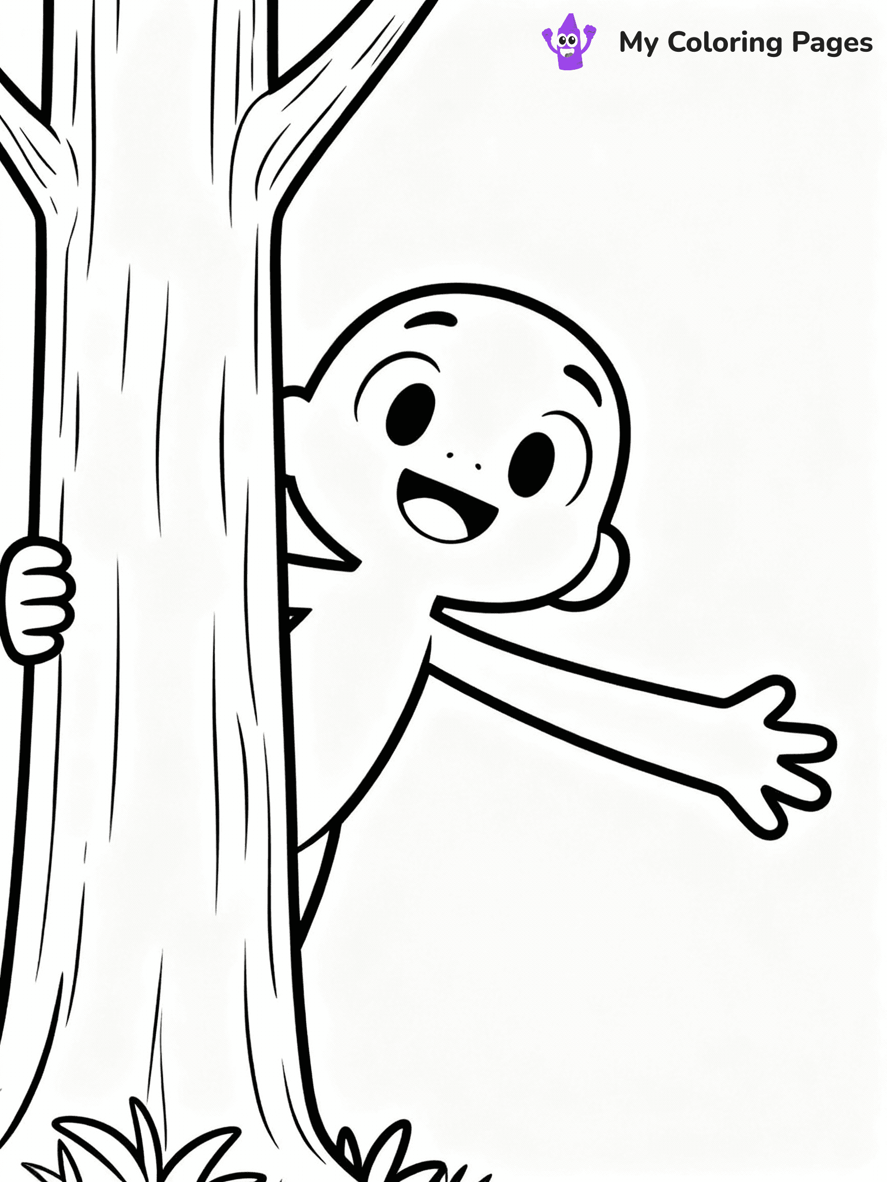 ⚠️ CRITICAL REQUIREMENT - ABSOLUTE BLACK AND WHITE ONLY ⚠️
This MUST be a BLACK AND WHITE line drawing ONLY. NO COLORS whatsoever.
- ONLY pure black lines (#000000) on pure white background (#FFFFFF)
- ABSOLUTELY NO colors, NO shading, NO gradients, NO grayscale
- If there are ANY colors in the output, the image is REJECTED
- This is a COLORING PAGE - meant to be COLORED IN by children
- The output must be UNCOLORED line art ready for coloring
⚠️ SUBJECT TO DRAW: Green from Rainbow Friends in cartoon animation style, peeking around a tree, long arms stretched out
(REMEMBER: Output must be BLACK AND WHITE line art only, NOT colored!)
# COLORING PAGE: BLACK OUTLINES ONLY - WHITE BACKGROUND MANDATORY
Create a **coloring book page** using EXACTLY two values: black lines, white space.
## NON-NEGOTIABLE BINARY RULES
- **ONLY #000000 (black) and #FFFFFF (white)** - NO other values exist
- **EVERY PIXEL = BLACK OR WHITE** - no gray/shading/antialiasing
- **WHITE BACKGROUND MANDATORY** - entire canvas stays white
- **ALL SHAPES HOLLOW** - everything is empty outlines waiting to be colored
- **FORBIDDEN:** fills, shading, gradients, patterns, textures, colors
- **NO SOLID REGIONS** - if it's not a thin line, it's wrong
## Universal Line Standards
- Black outlines ONLY - thin, uniform weight
- Every shape completely empty inside
- Closed contours suitable for coloring
- Simple flat illustration - zero depth/3D/realism
- **Style:** Whimsical Doodle Art Alley - rounded, friendly outlines (unless specified)
## Everything = Outline Only
- Characters/animals: hollow shapes
- Objects/clothing: empty contours
- Backgrounds/scenery: line work only
- Natural elements: outlined forms
- Dark/night areas: don't exist (use outlined symbols)
- Textures/patterns: convert to simple lines
## The Test
Can a child color EVERY white space with crayons? If any area is pre-filled/shaded/gray or colored in, it FAILS. Every shape must be waiting to receive color.
**FINAL OUTPUT**: Binary coloring page. Black lines define shapes. White spaces ready for coloring. Nothing else exists. No exceptions. Print-ready.
⚠️ FINAL REMINDER: Draw the subject "Green from Rainbow Friends in cartoon animation style, peeking around a tree, long arms stretched out" as BLACK AND WHITE line art. Zero colors in output.