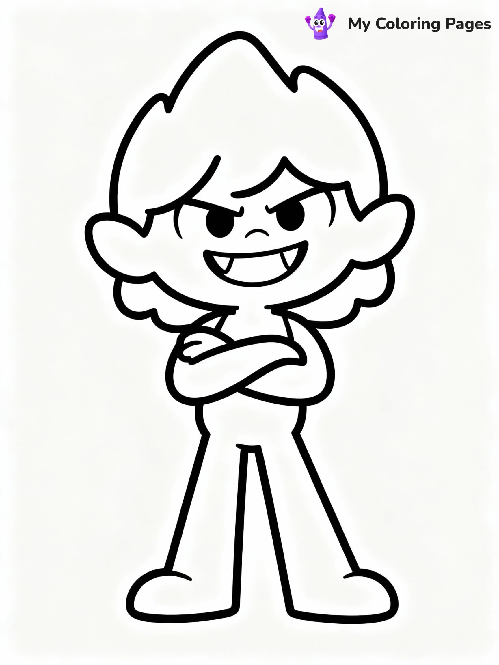 Rainbow Friends Coloring Pages - 13
