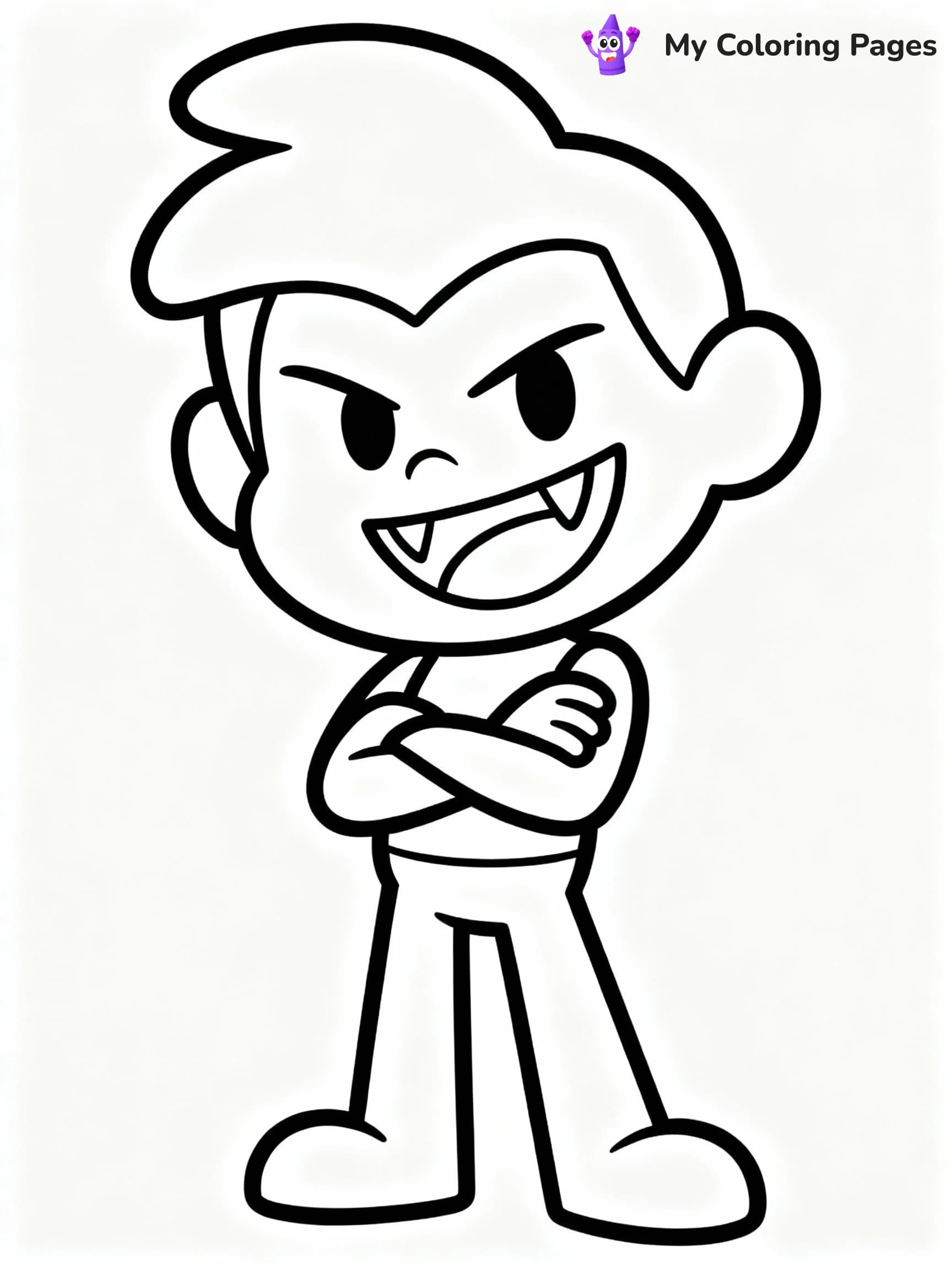 Rainbow Friends Coloring Pages - 8