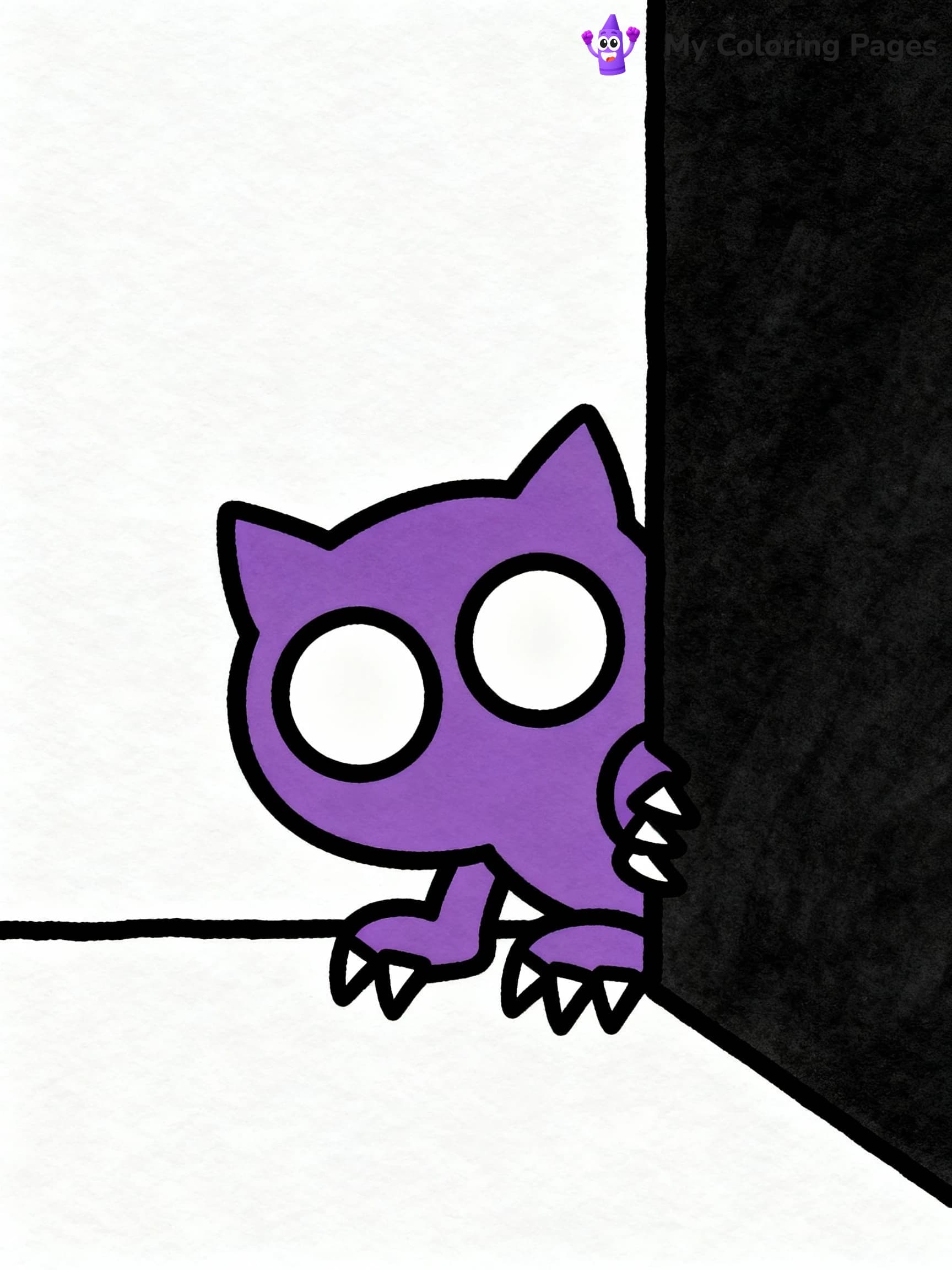 Rainbow Friends Coloring Pages - 1
