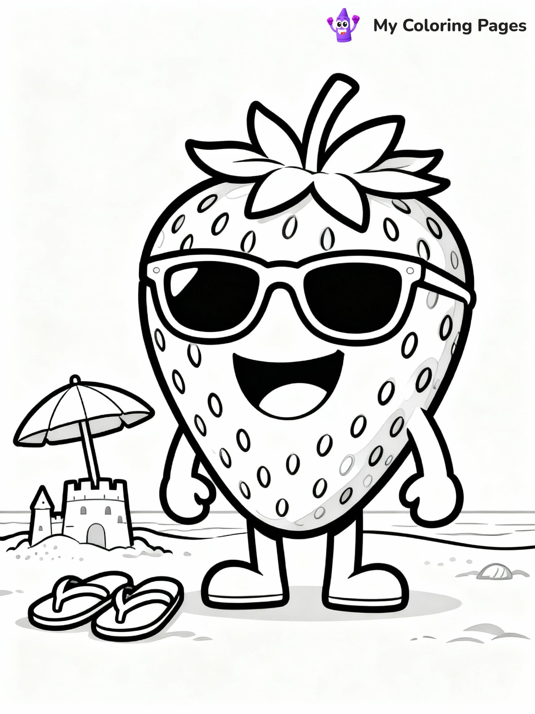 Strawberry Coloring Pages - 14