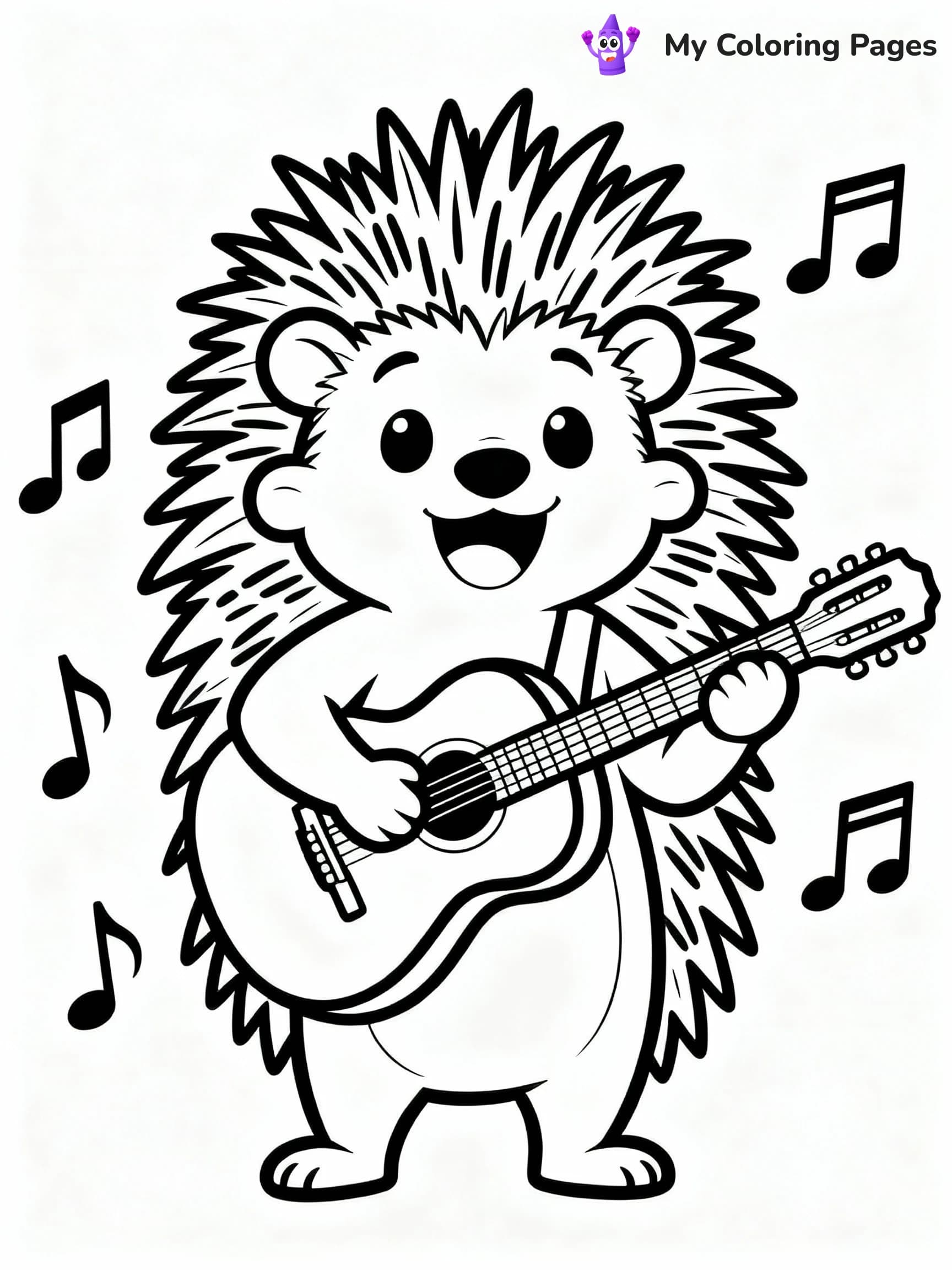 Sing Coloring Pages - 21