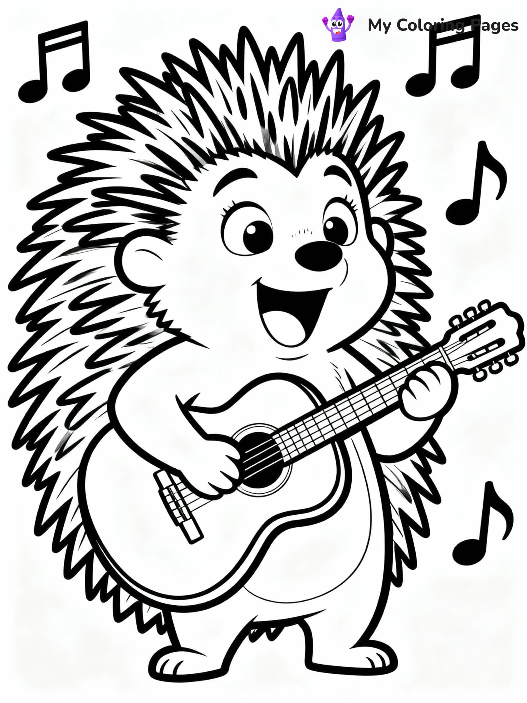 Sing Coloring Pages - 20