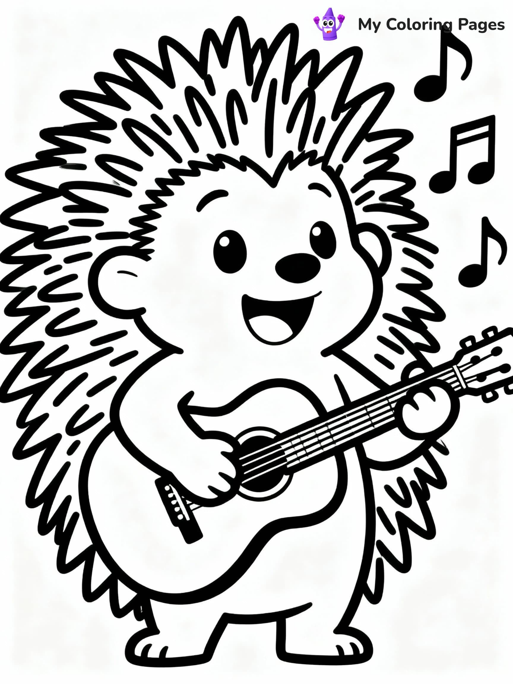Sing Coloring Pages - 17