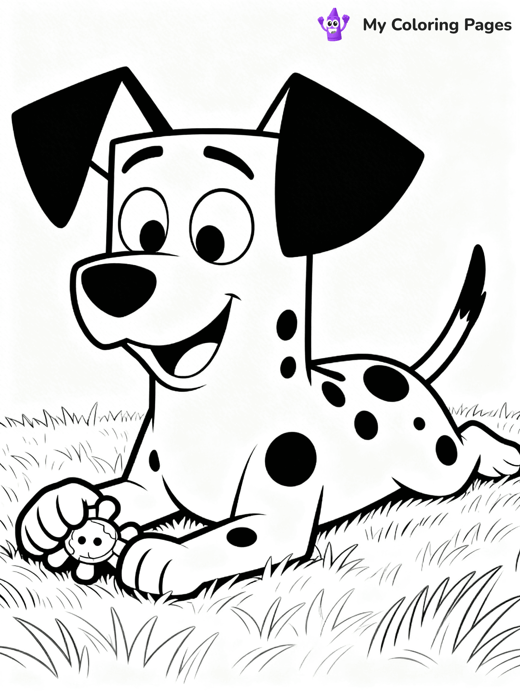 Bluey And Bingo Coloring Pages - 13